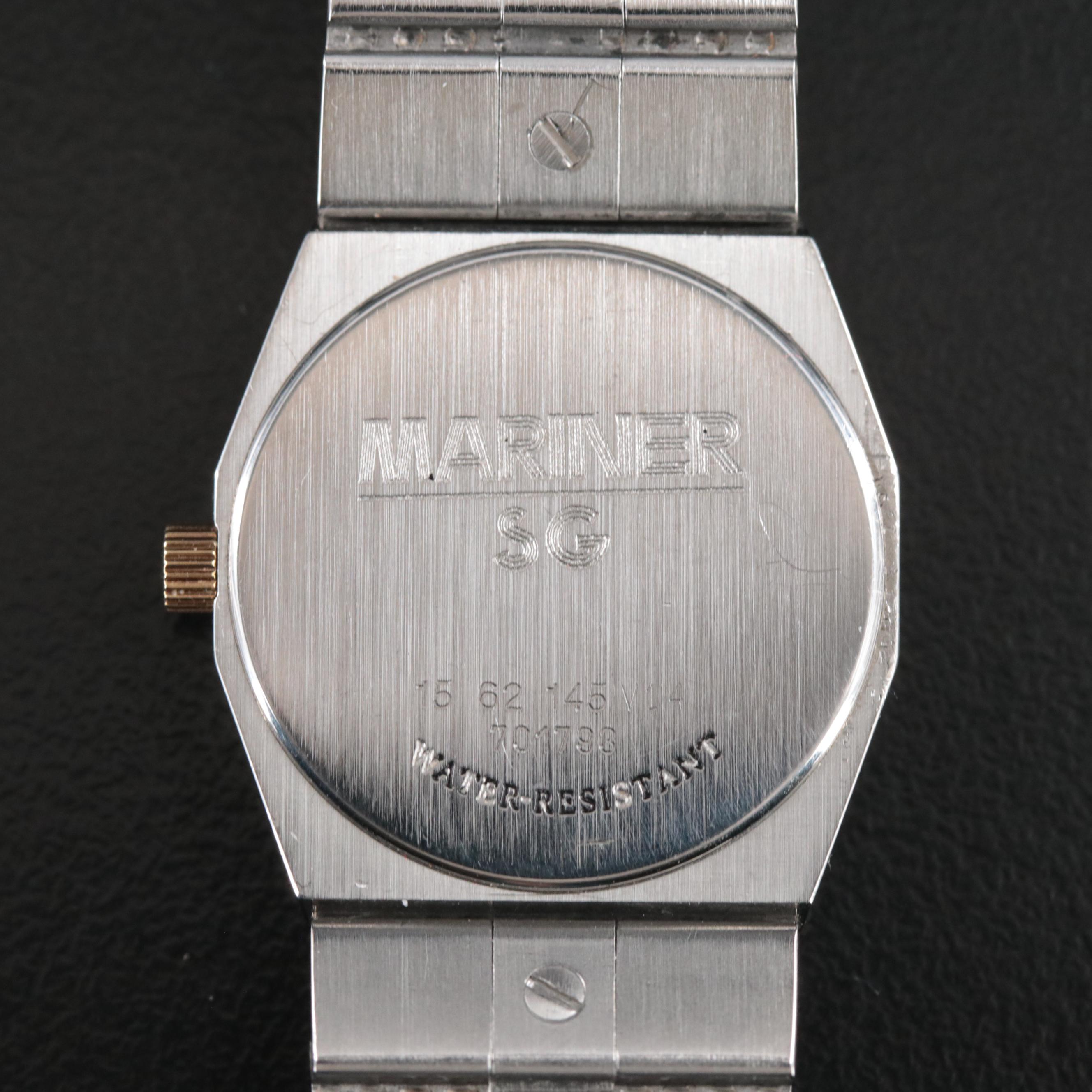 18K and Stainless Steel Concord Mariner Quartz Watch