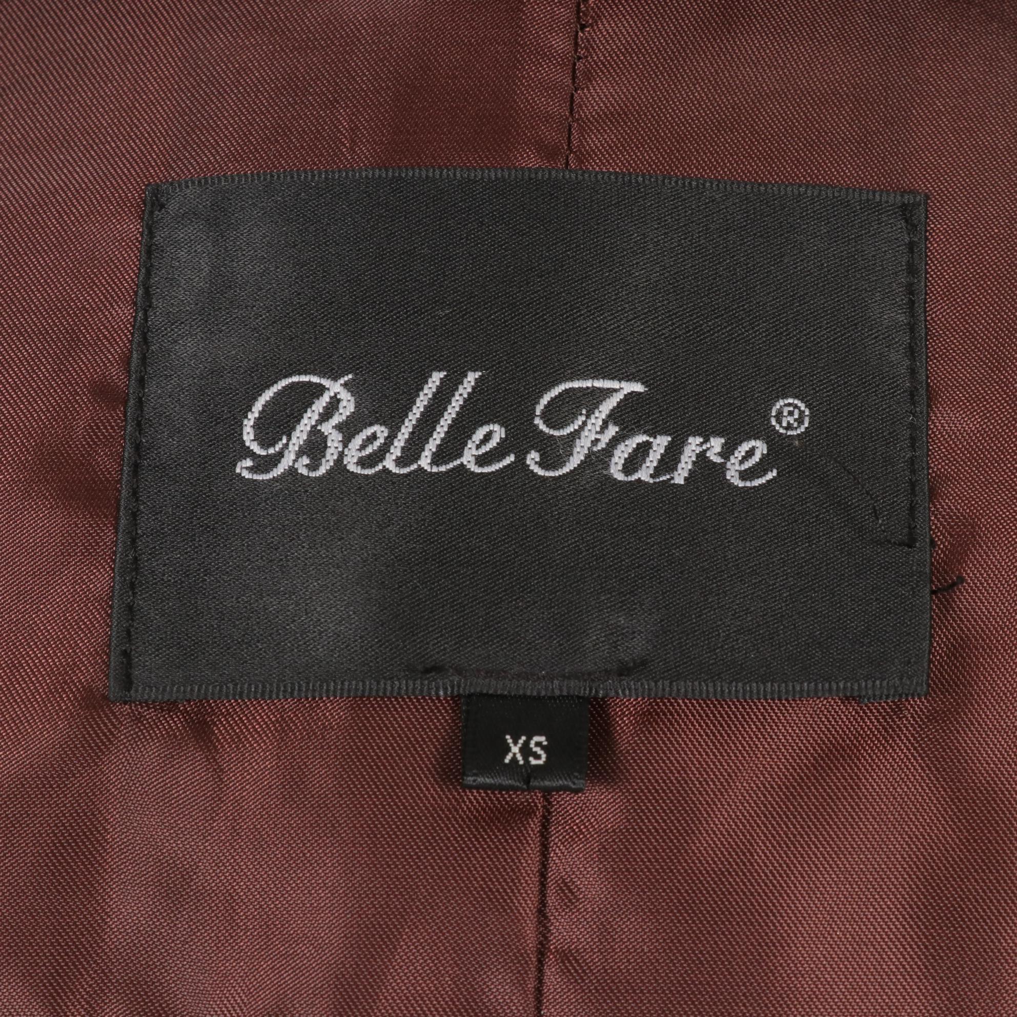 Belle Fare Sheared Mink Hooded Fur Jacket