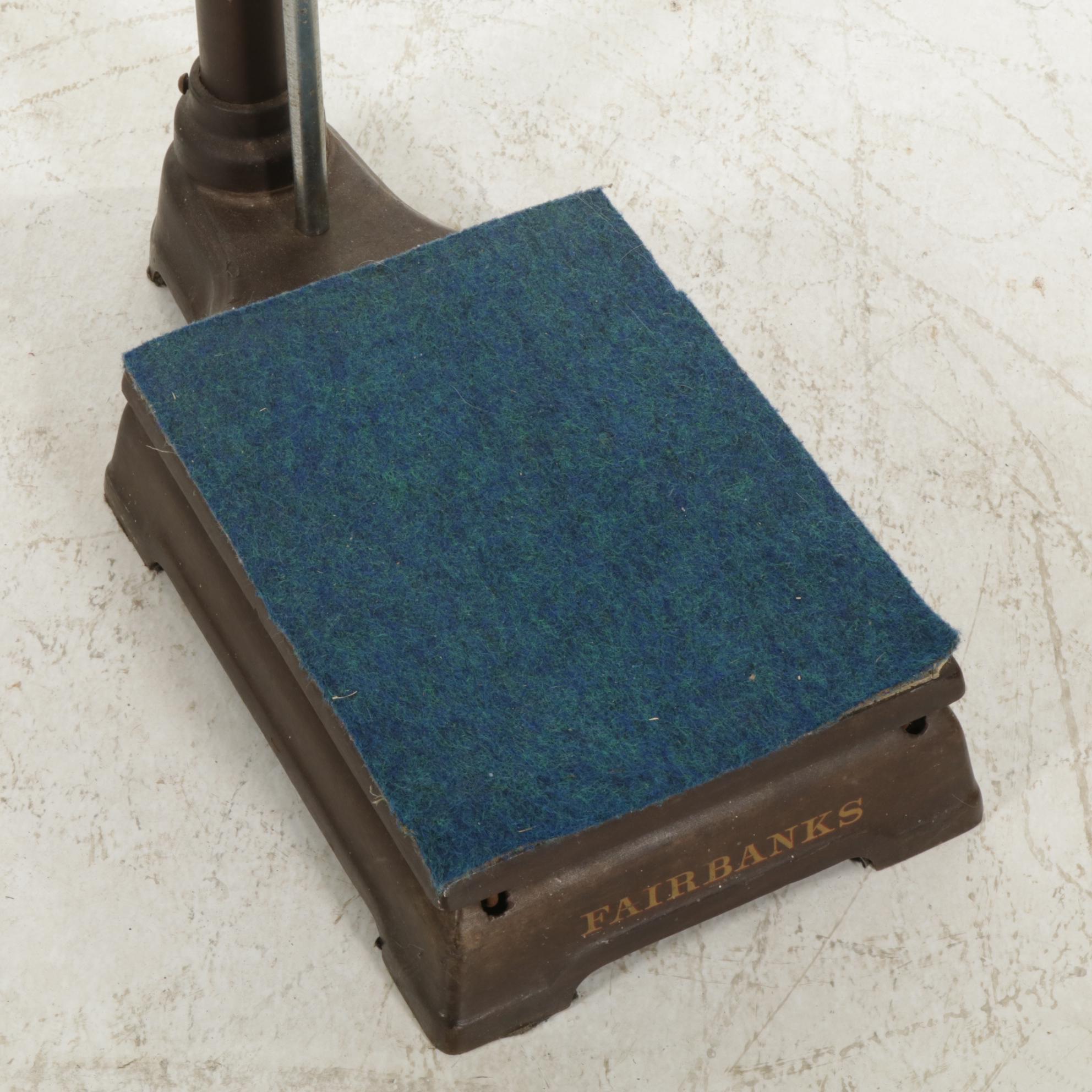 Fairbanks Scale Doctor's Office Upright Scale, Mid 20th Century