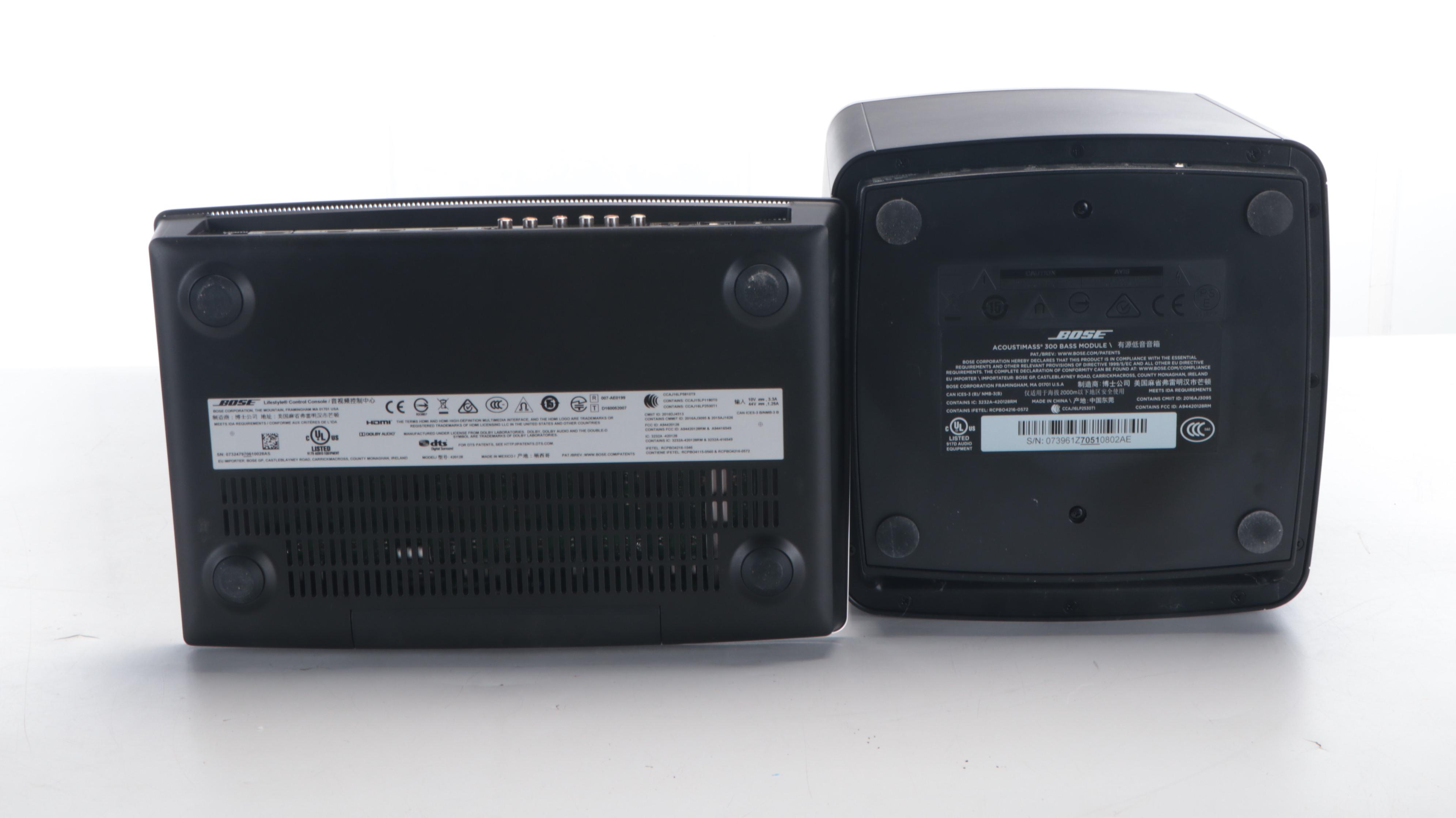 Bose Lifestyle 600  Speaker System with More Bose Speaker Equipment