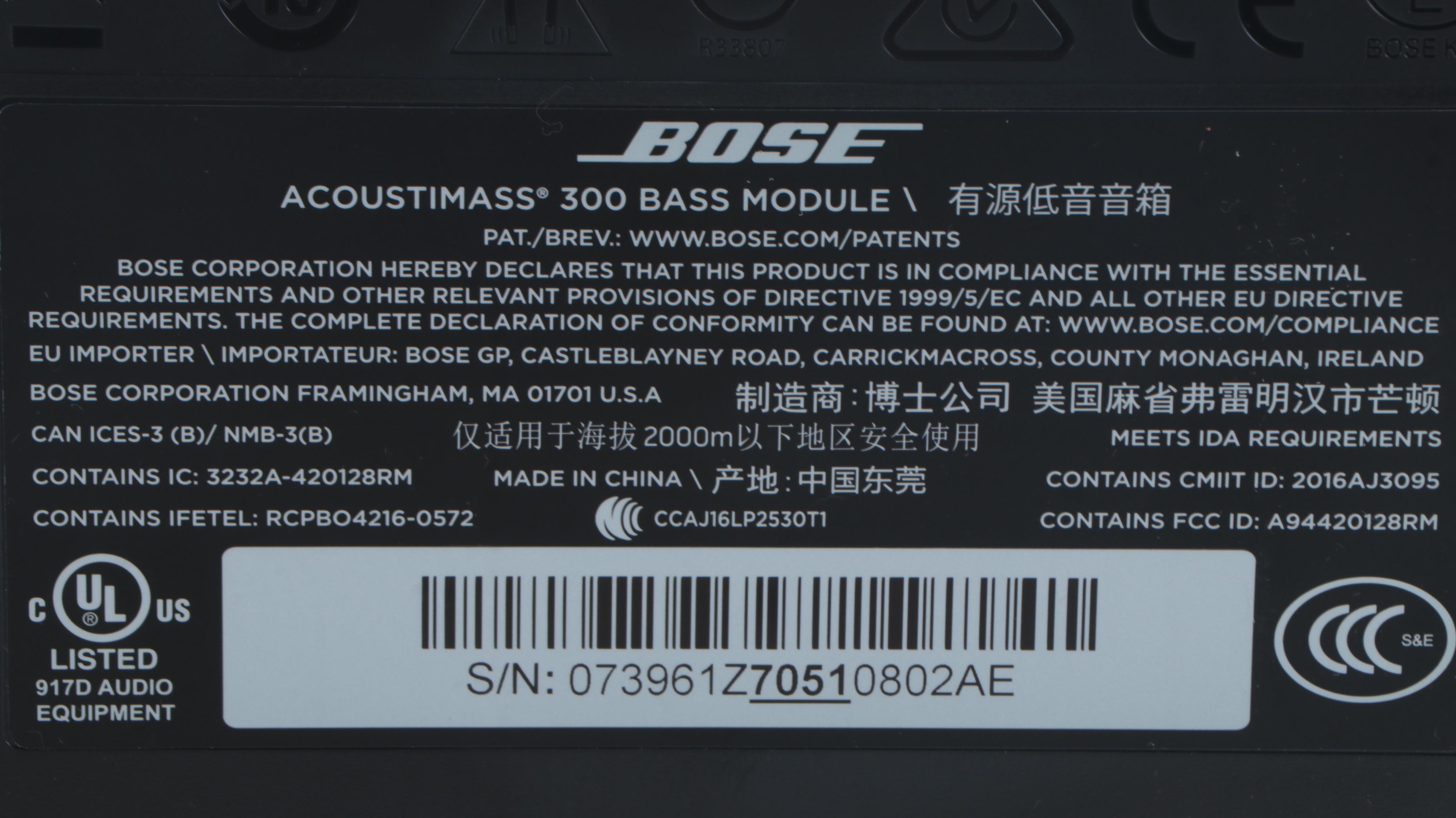 Bose Lifestyle 600  Speaker System with More Bose Speaker Equipment