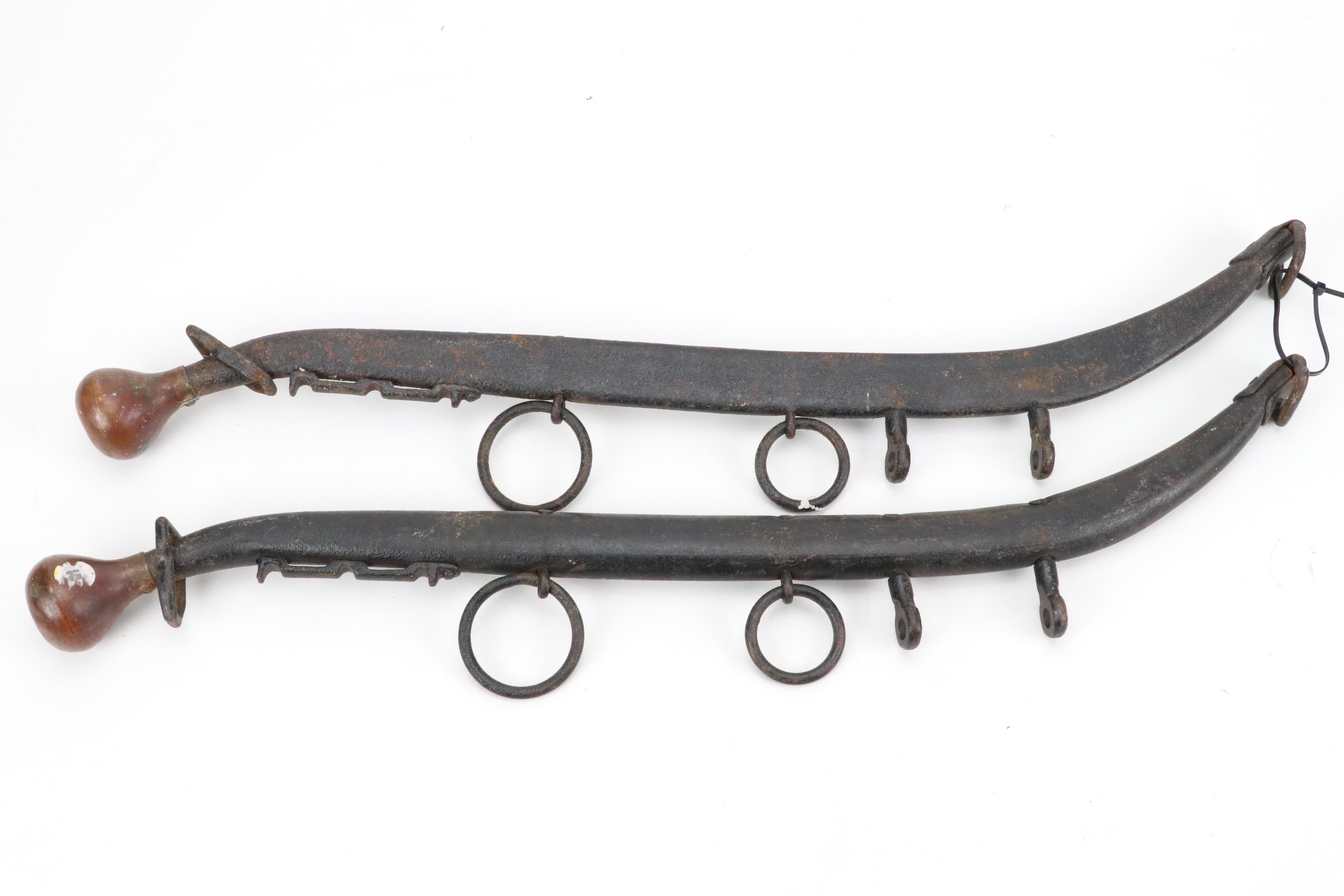 Cast Iron Cobbler Shoe Forms, Grain Scoop, Funnel, Horse Hames and More