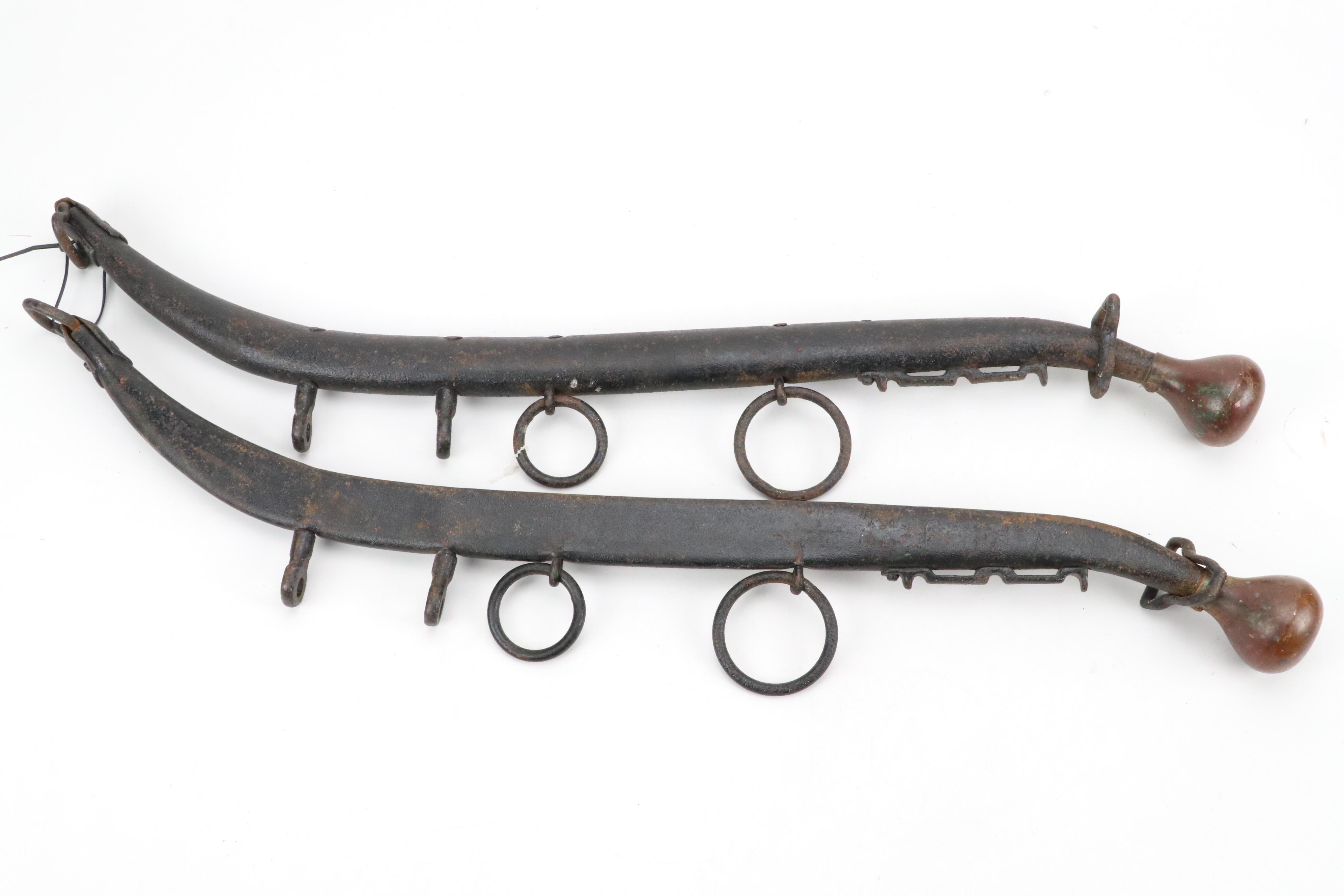 Cast Iron Cobbler Shoe Forms, Grain Scoop, Funnel, Horse Hames and More