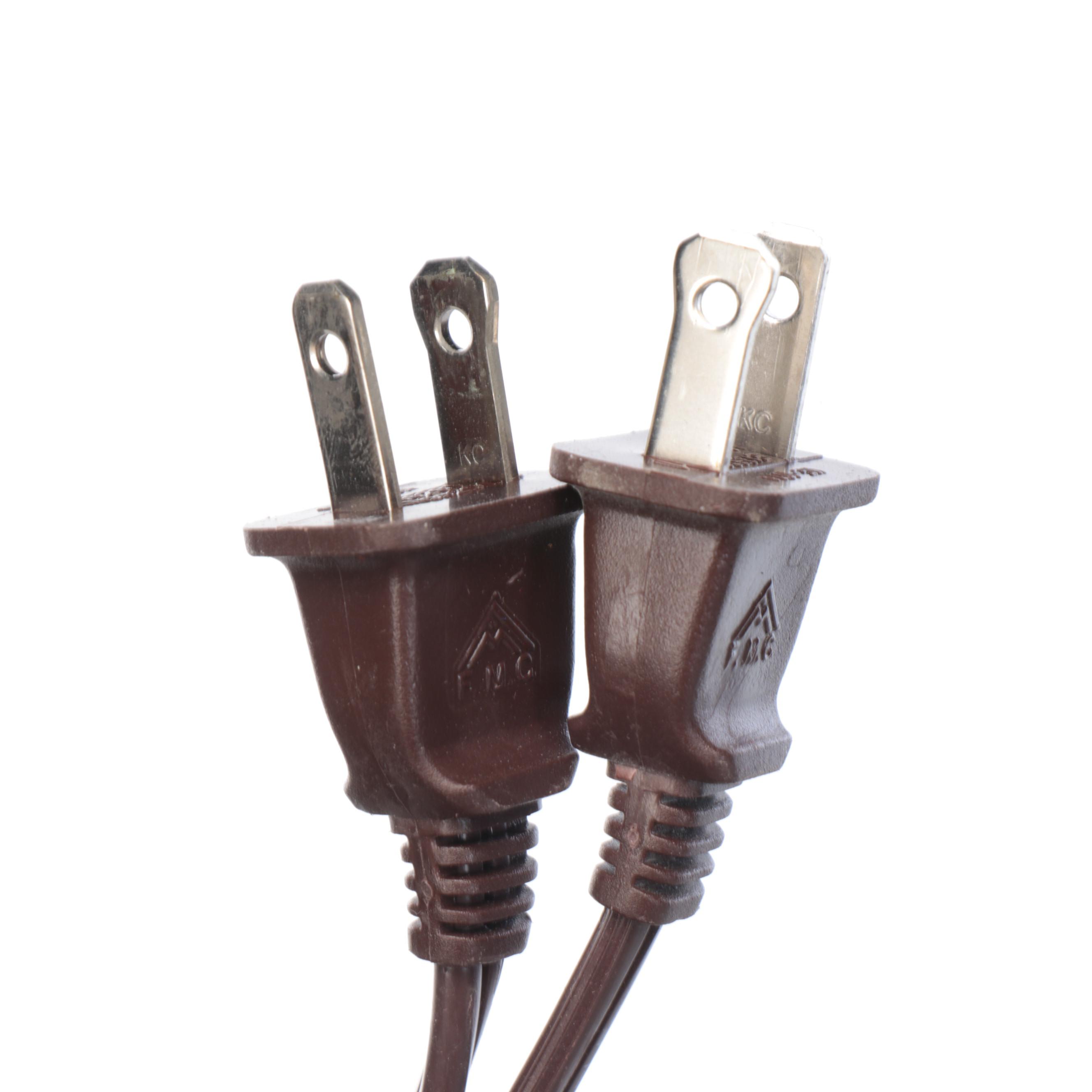 Textured Fabric-Wrapped Urn Table Lamps with Silk Shades, 21st Century