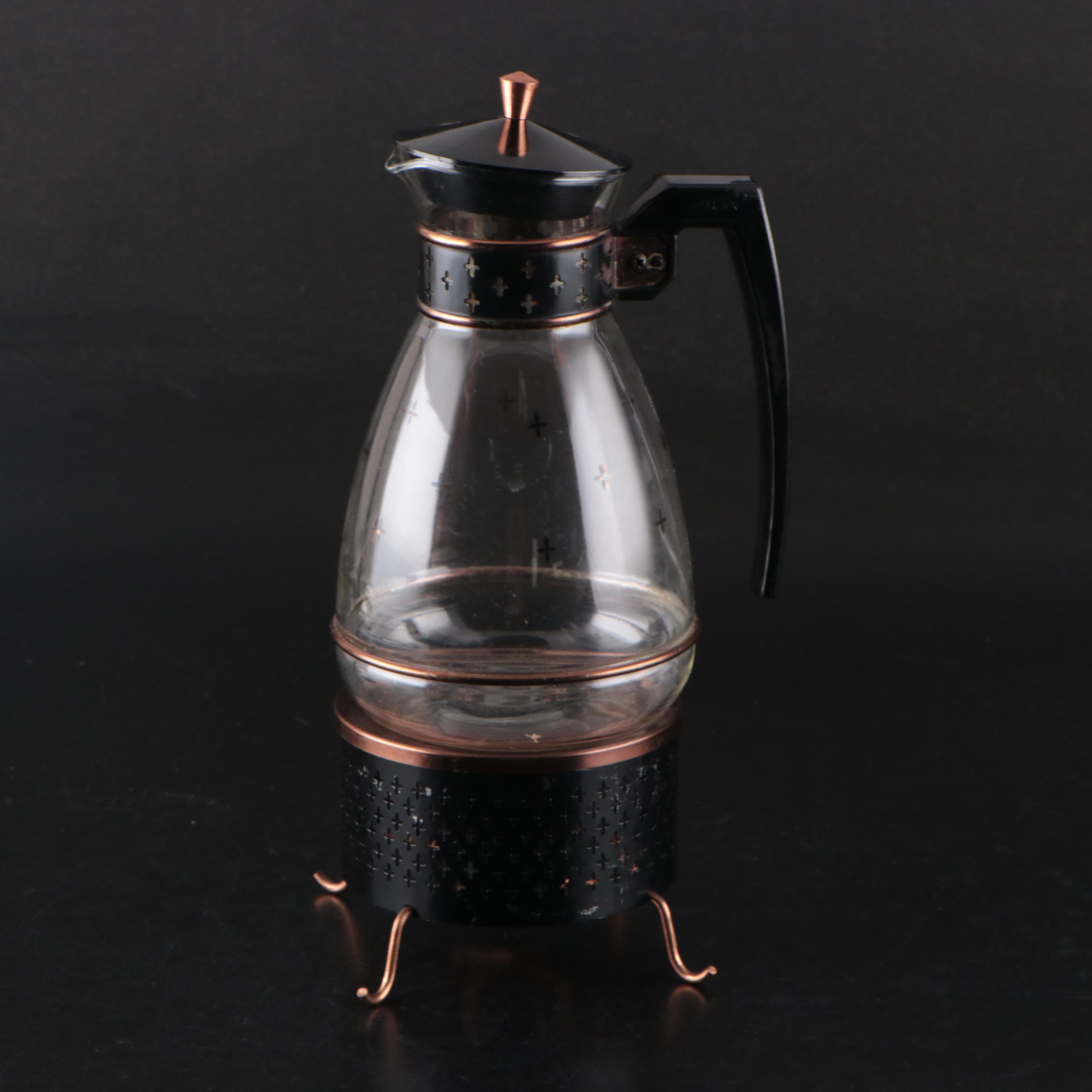 Silex "Starlight" Glass Coffee Carafe with Metal Burner and More