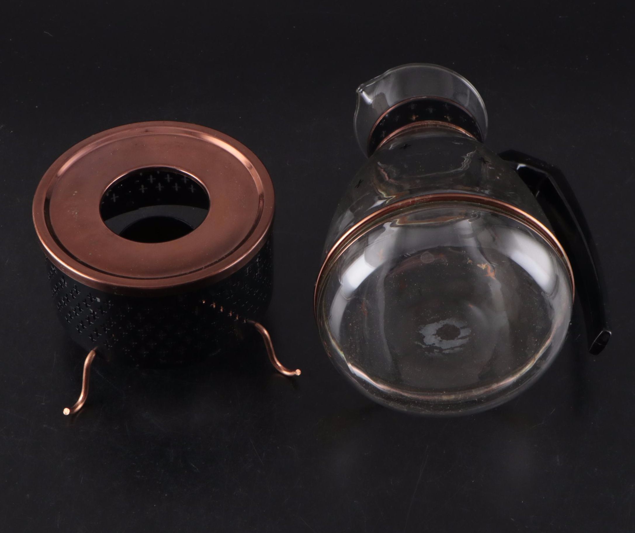 Silex "Starlight" Glass Coffee Carafe with Metal Burner and More