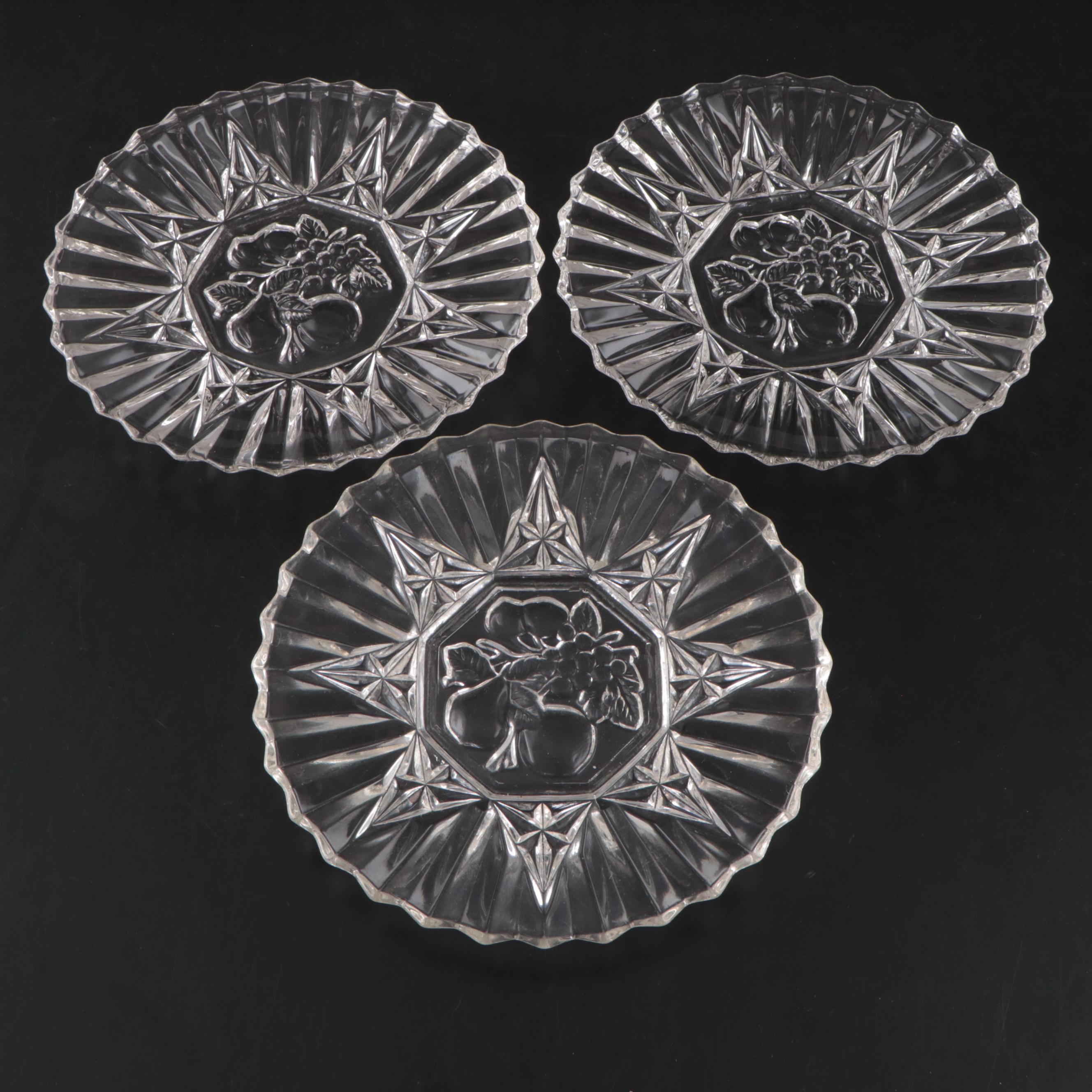 Gloria Nelson Porcelain Kiddush Cup with Federal Glass Bowls and More