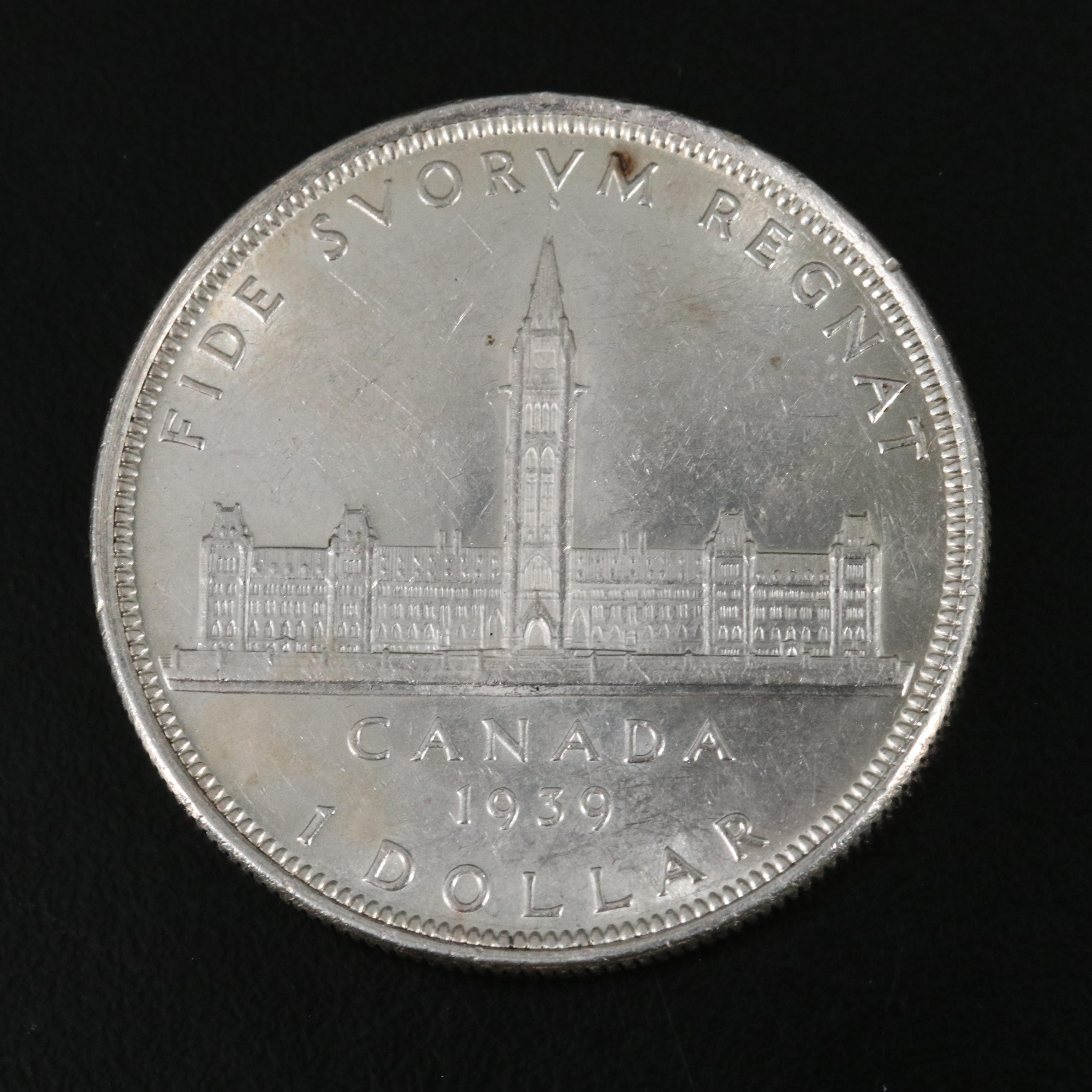 Canada 1939 and 1949 BU Dollars
