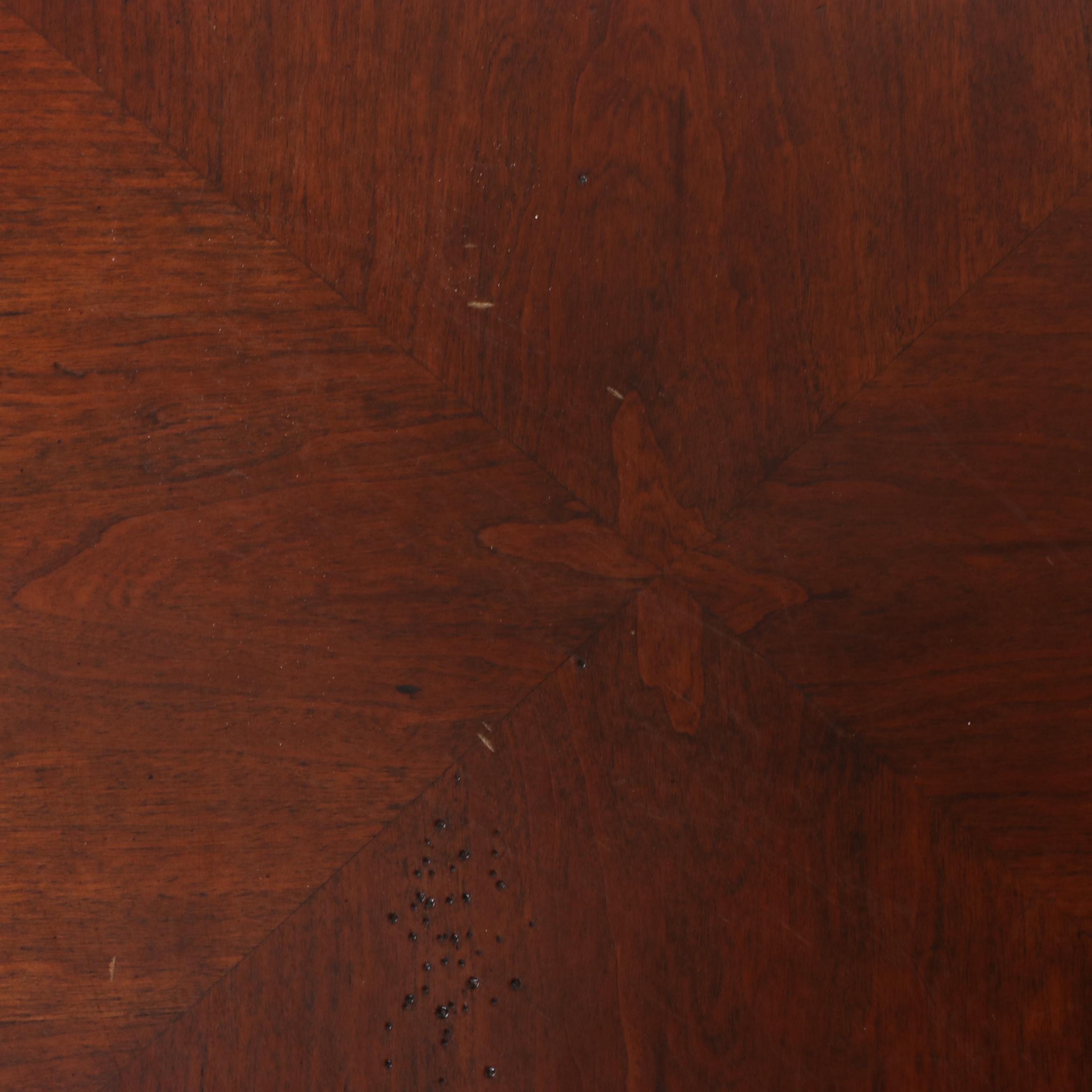 Hekman Federal Style Cherrywood Three-Drawer Chairside Chest