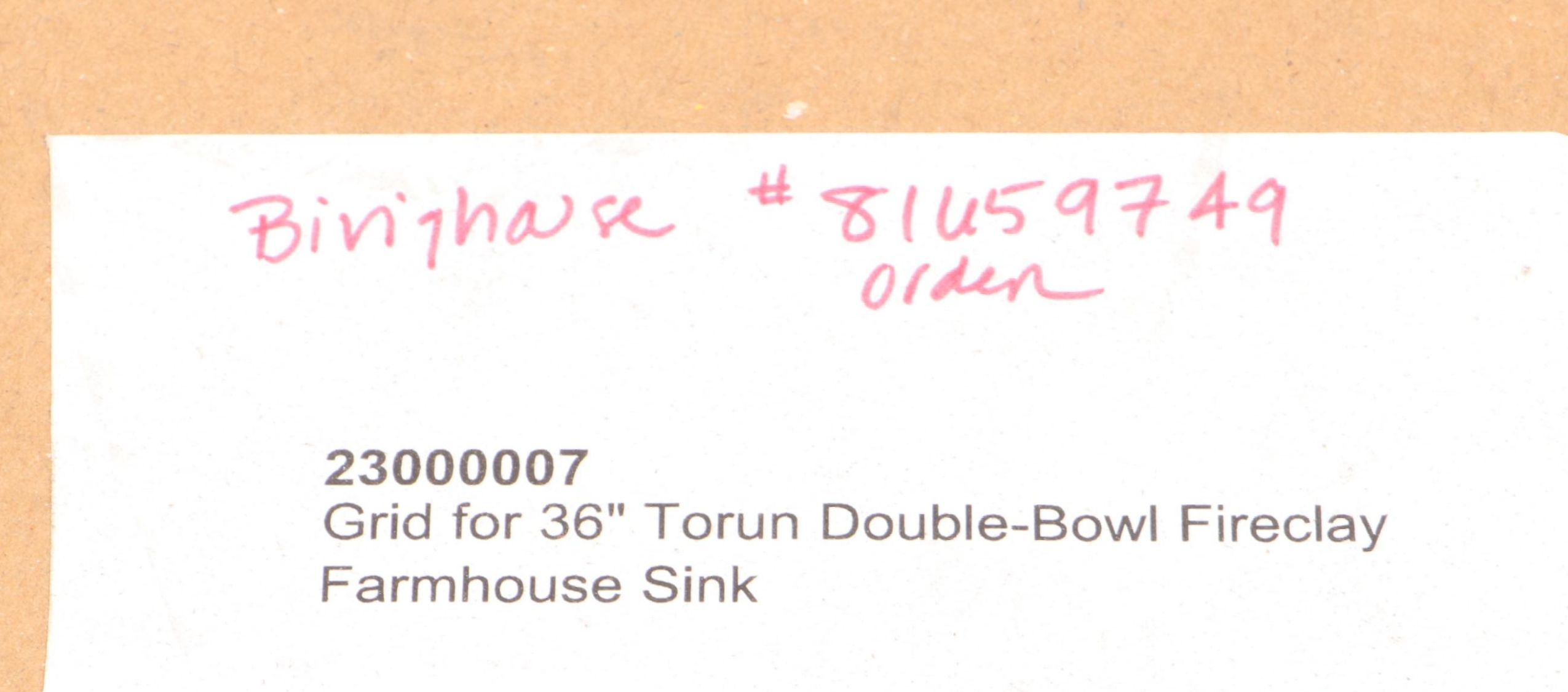 Square Grid for 36" Farmhouse Sink