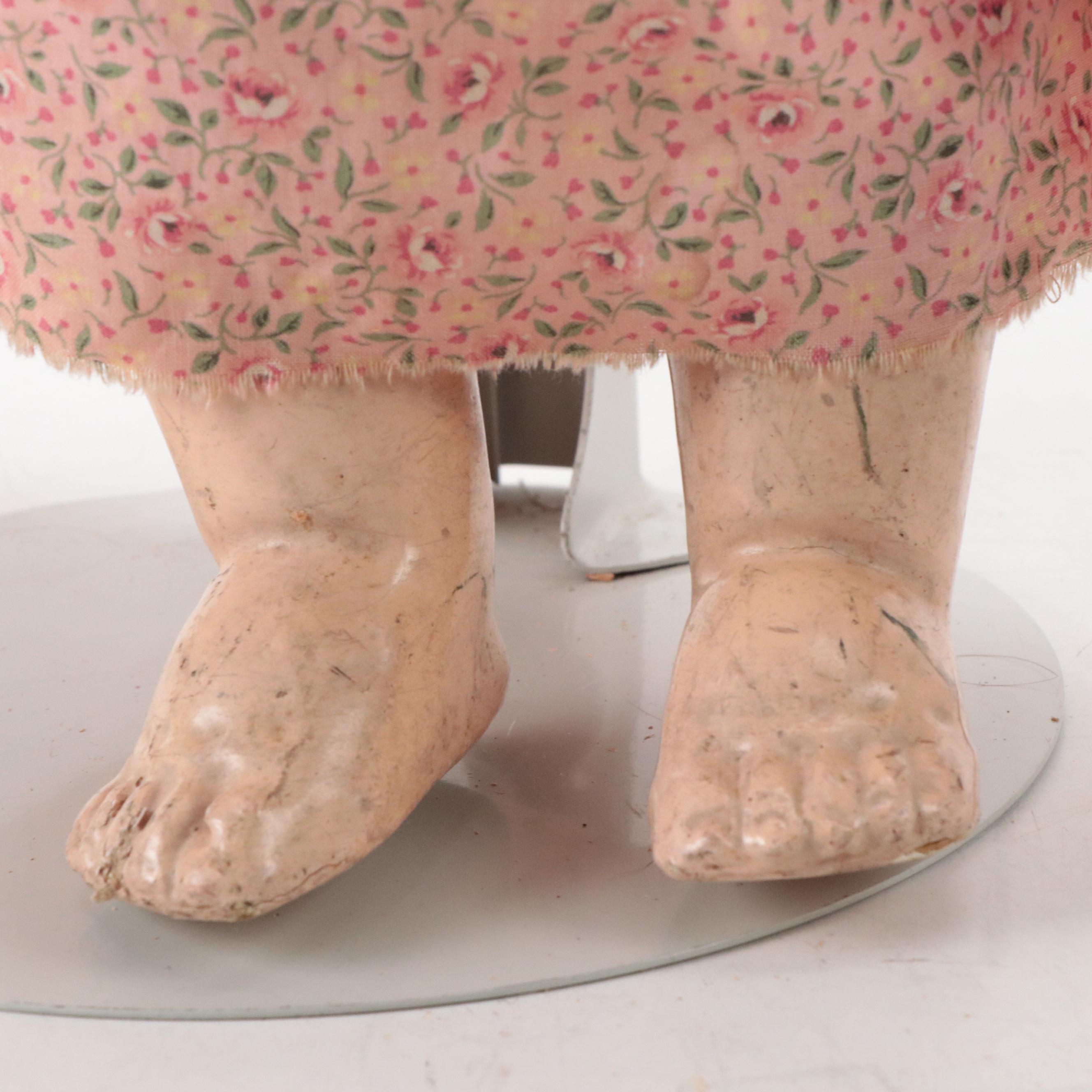 Armand Marseille "Queen Louise" Child Doll with Morimura Bros. Character Baby