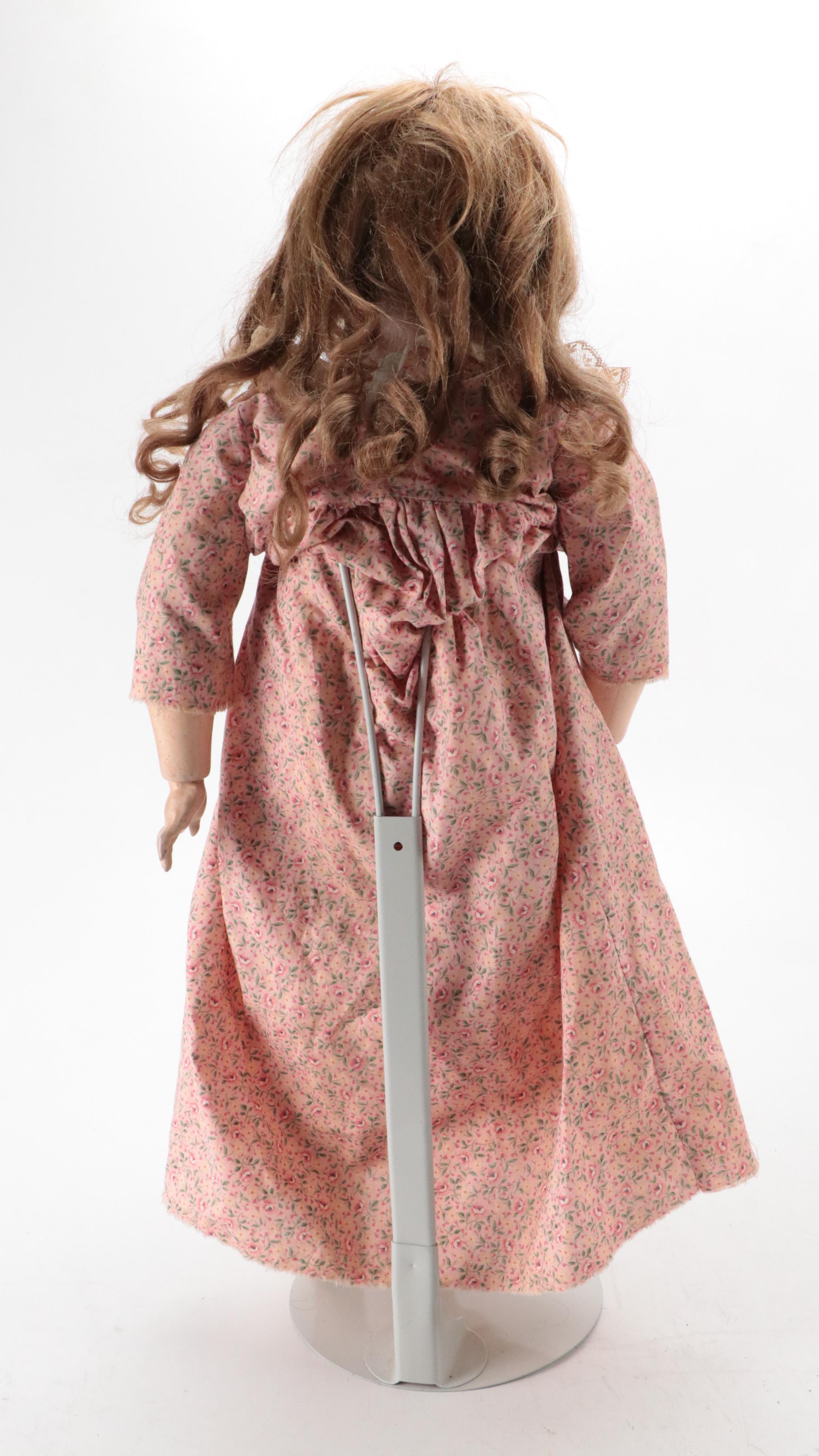 Armand Marseille "Queen Louise" Child Doll with Morimura Bros. Character Baby