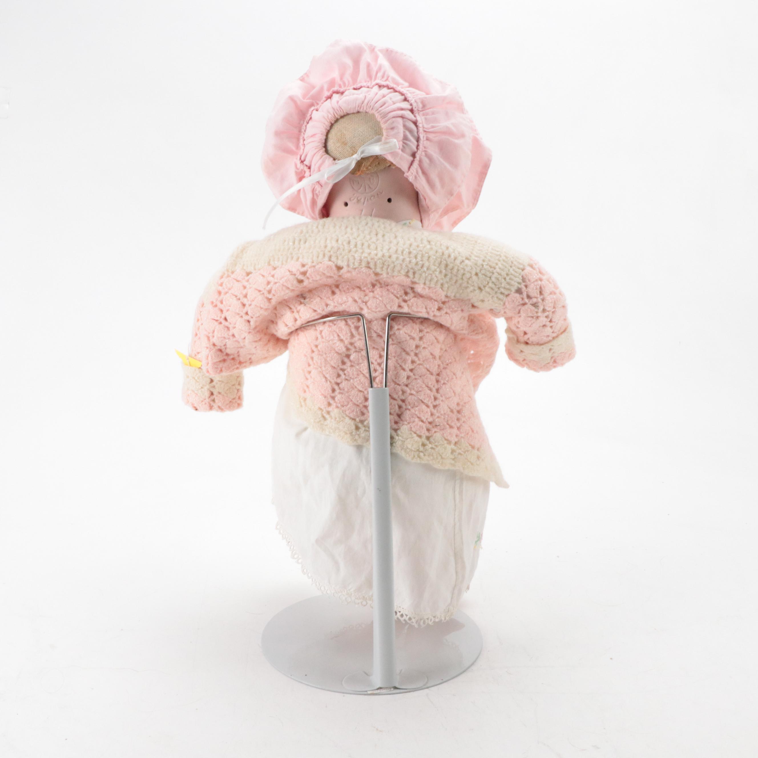 Armand Marseille "Queen Louise" Child Doll with Morimura Bros. Character Baby