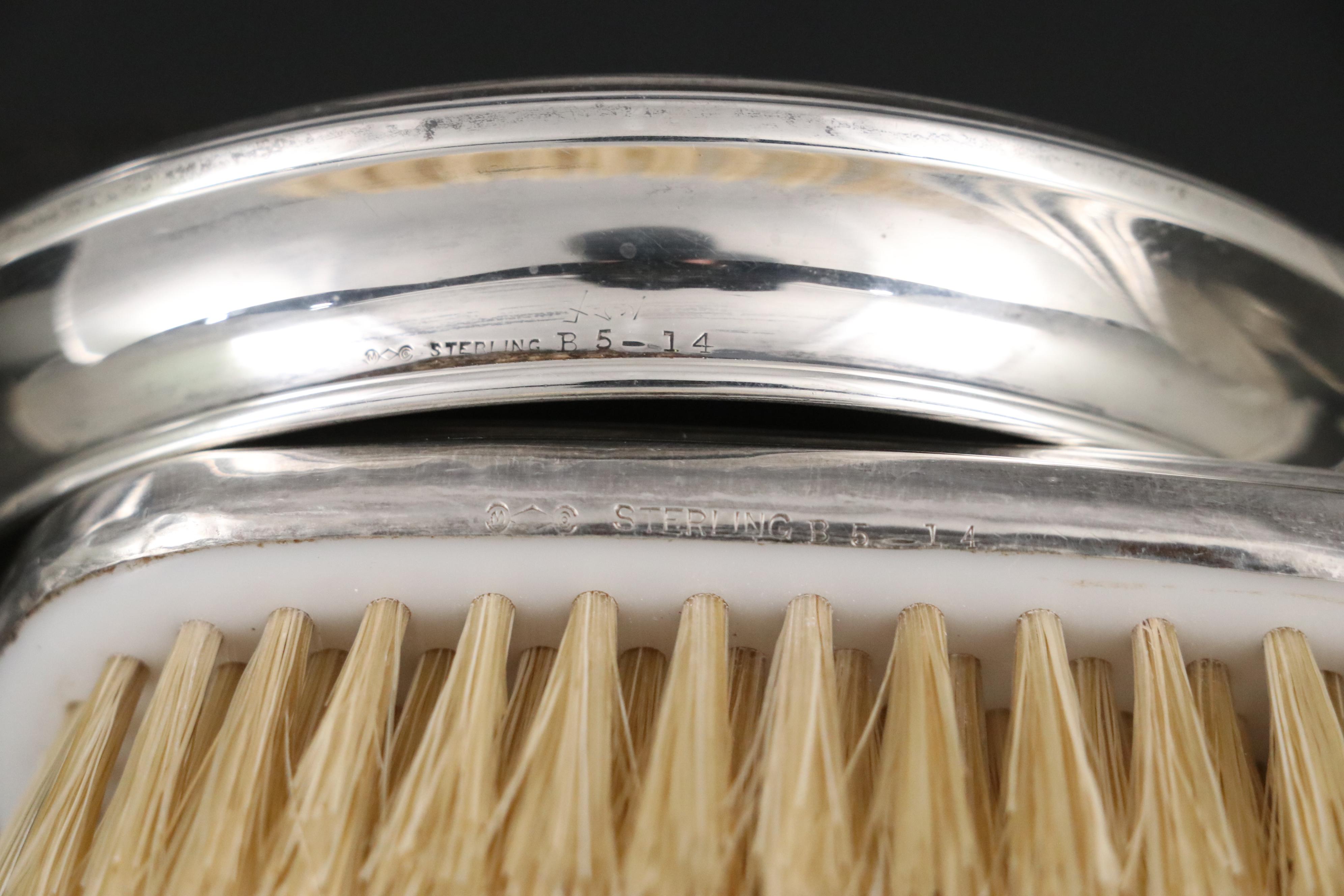 Wallace Sterling Hand Mirror with More Sterling Vanity Décor