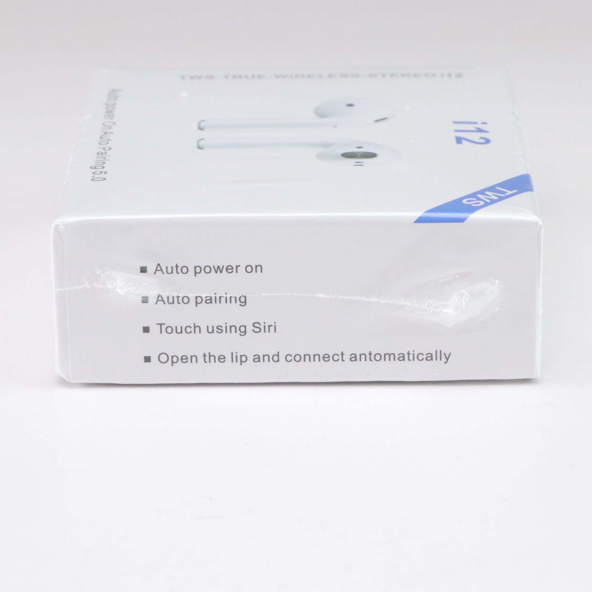 TWS i12 Wireless Earbuds with Charging Case