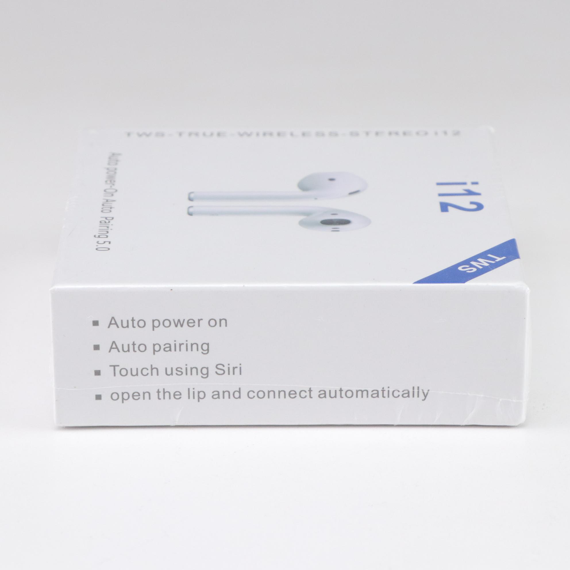 TWS i12 Wireless Earbuds with Charging Case