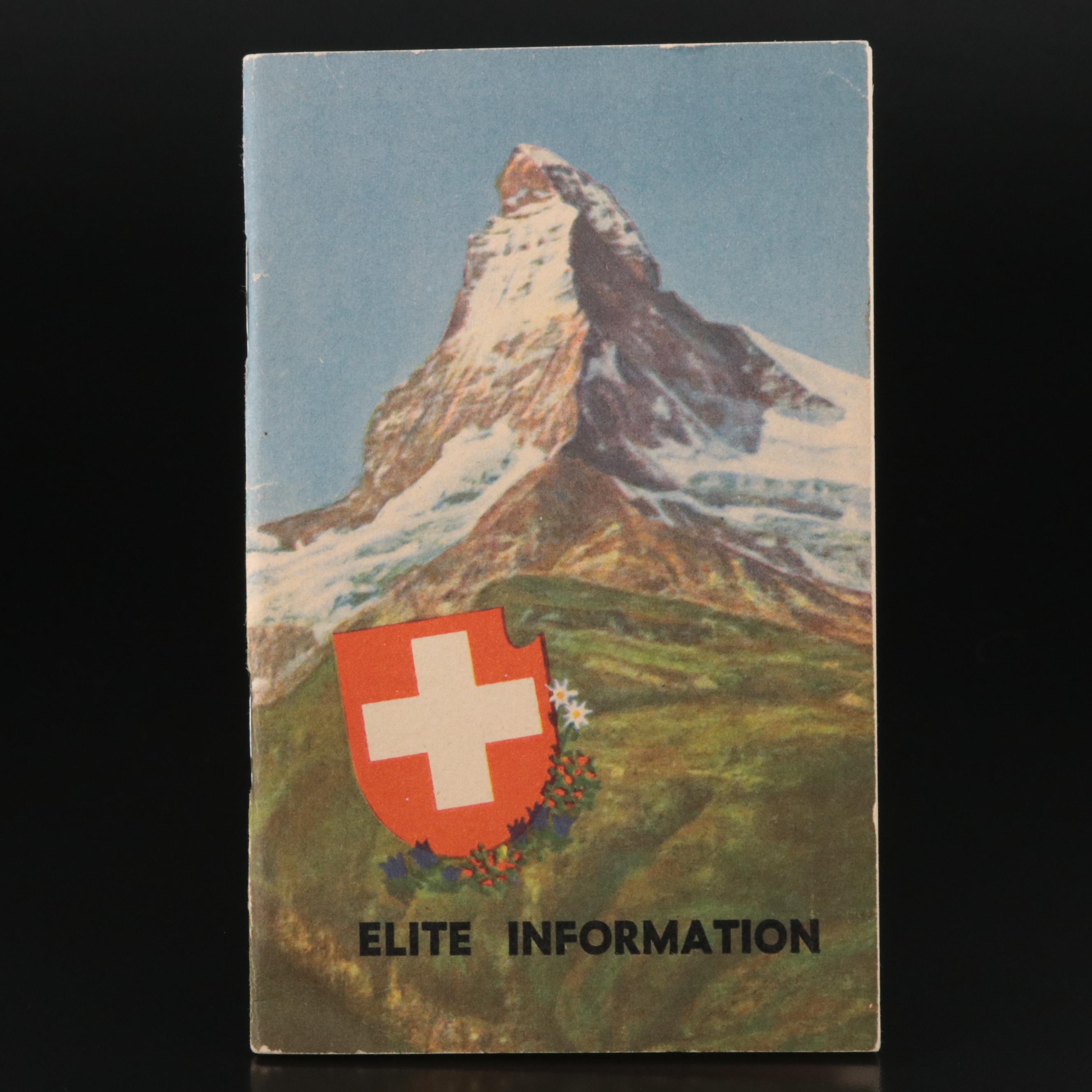 Vintage Rolex Booklets & Green Vinyl Wallet