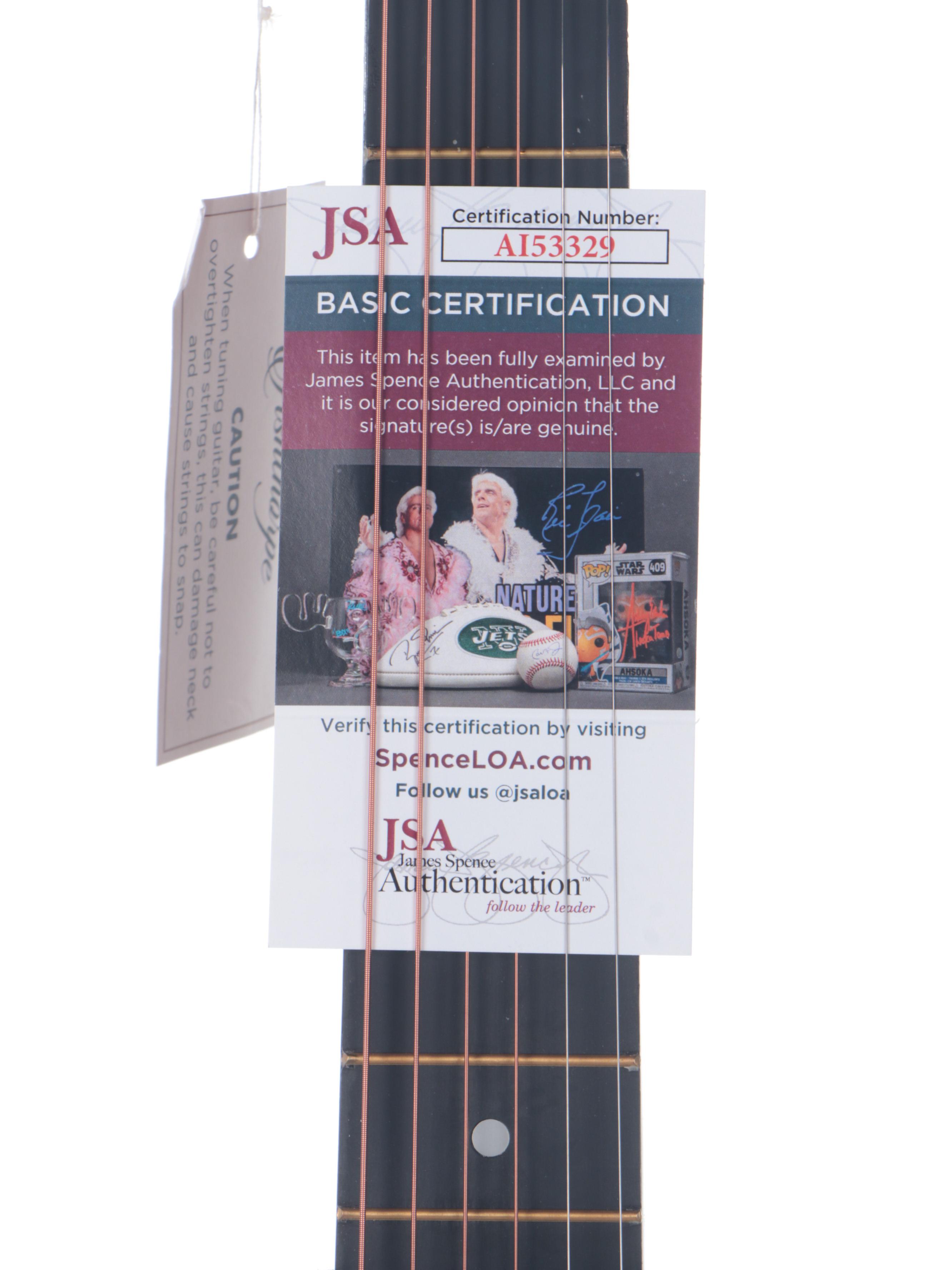 Taylor Swift Signed Ashthorpe Acoustic Guitar