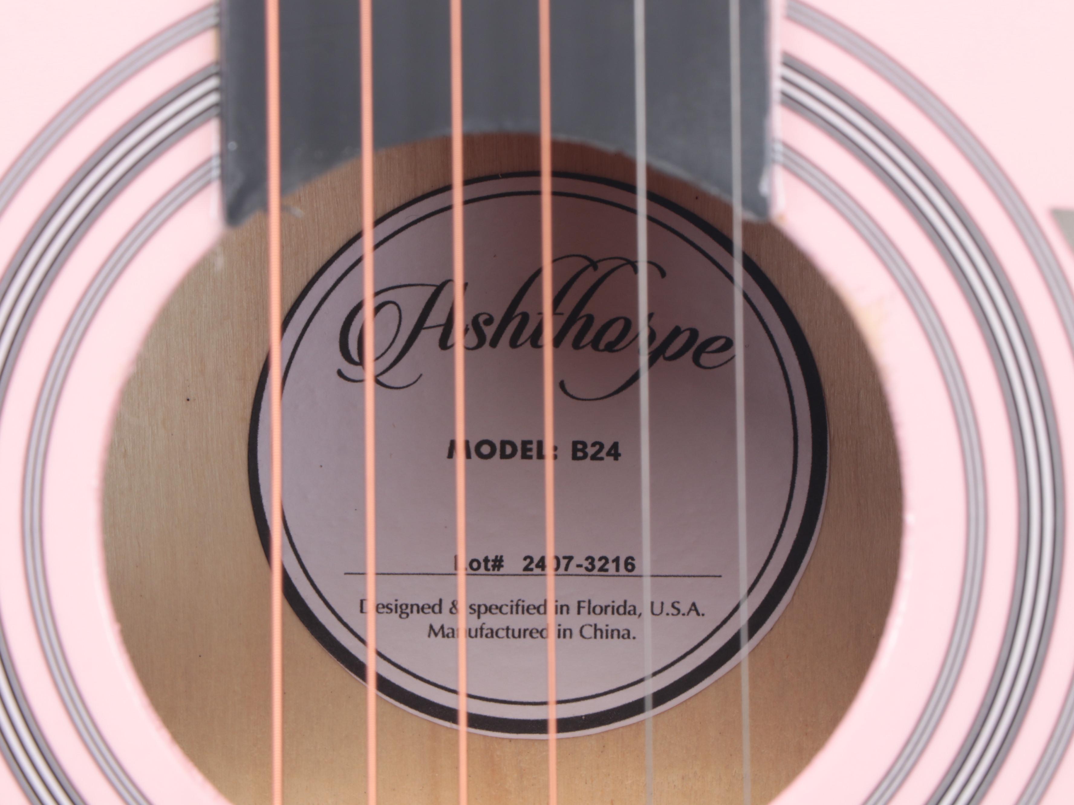 Taylor Swift Signed Ashthorpe Acoustic Guitar