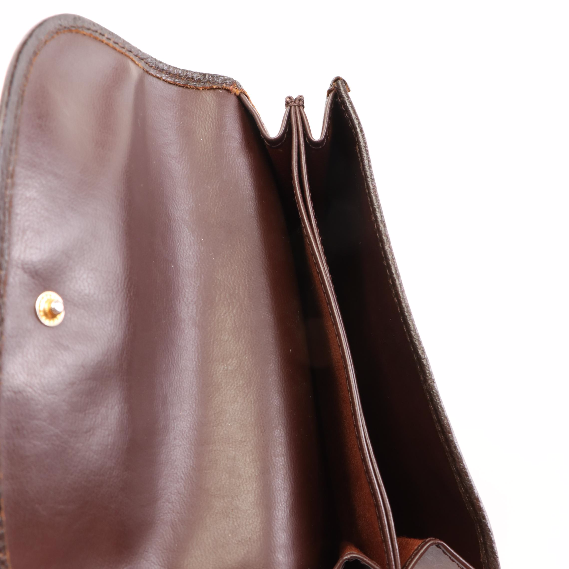 Burberrys Haymarket Check Canvas Clutch Bag