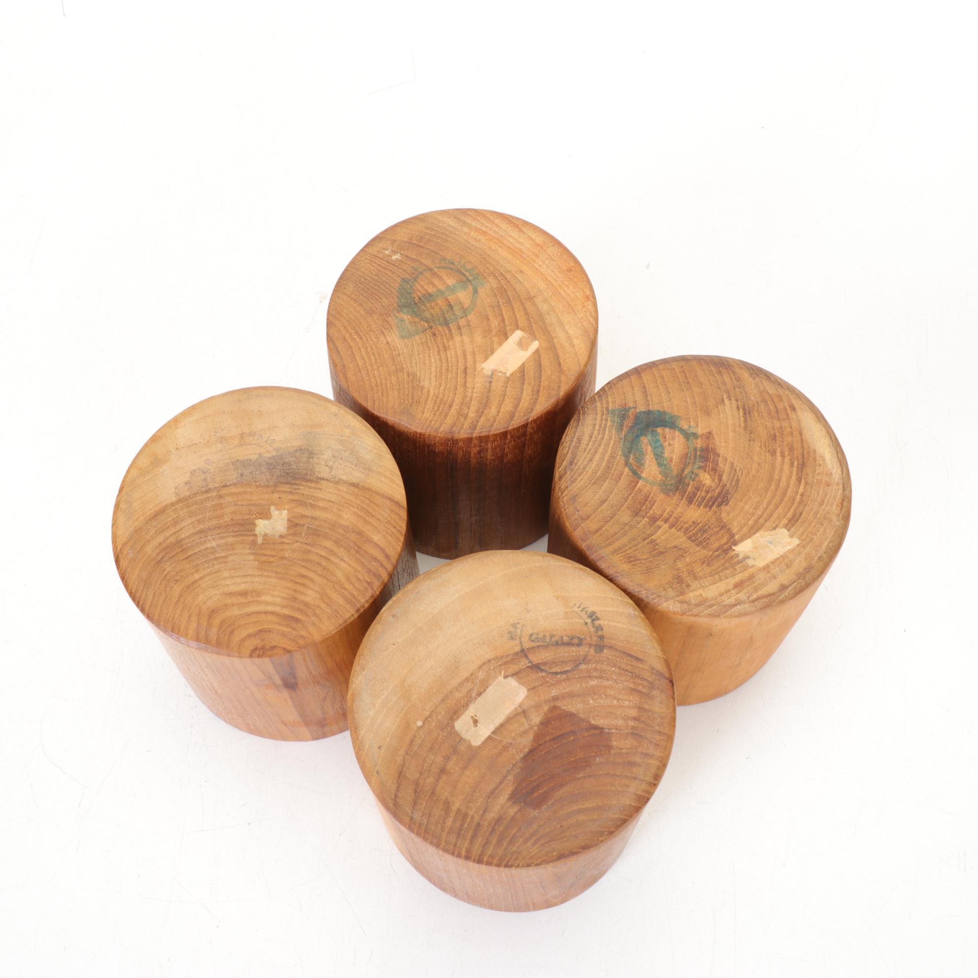 Dansk Teakwood Cheeseboard, Wooden Flatware, Tumblers and Other Utensils