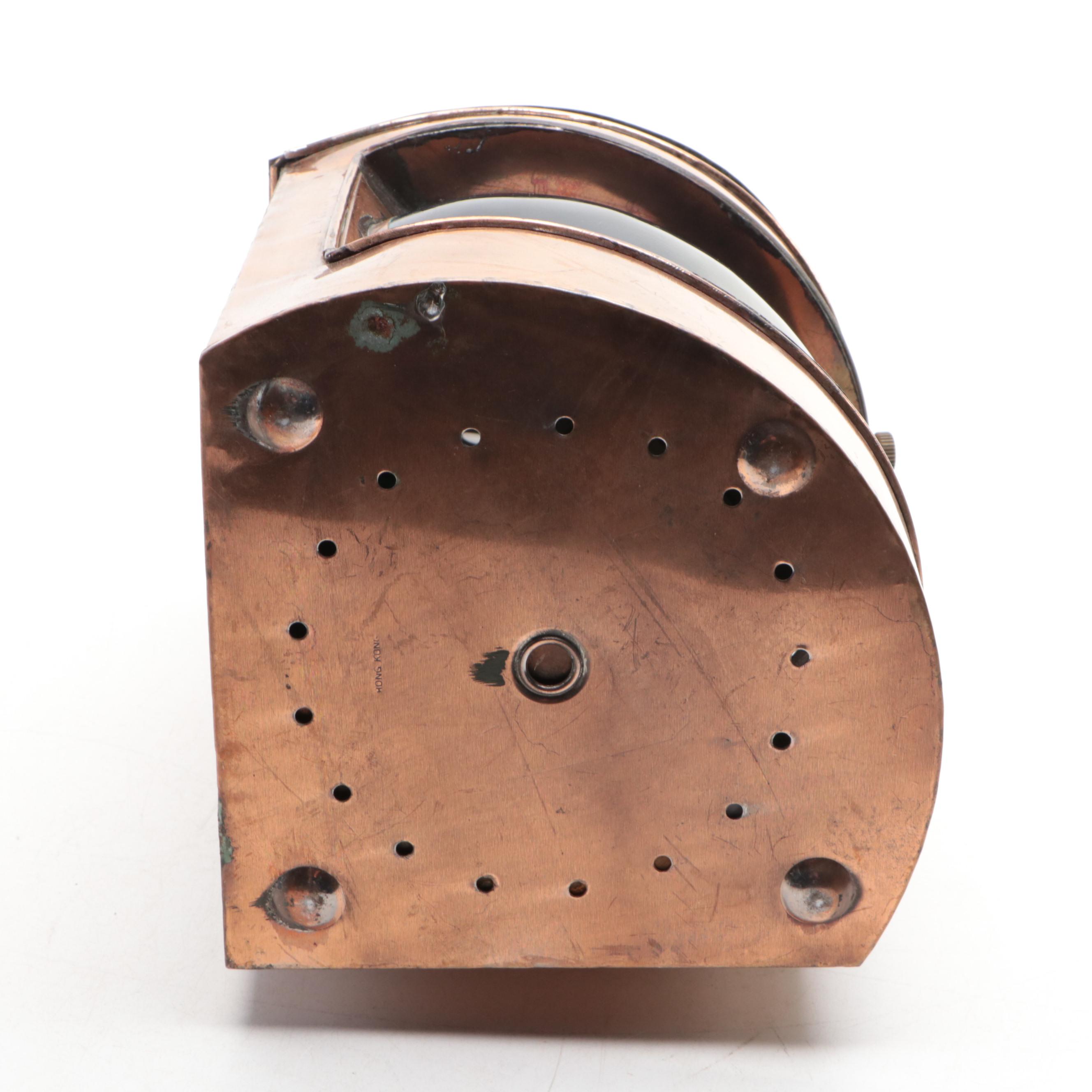 CWC Copper Marine Starboard Signal Oil Lamp