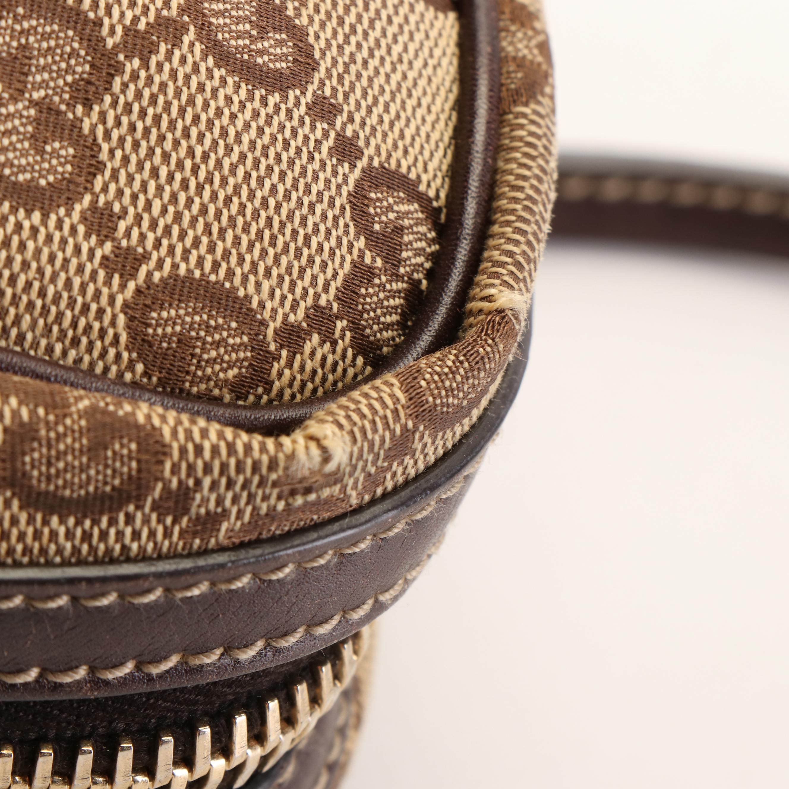 Gucci GG Canvas New Britt Boston Tote Bag