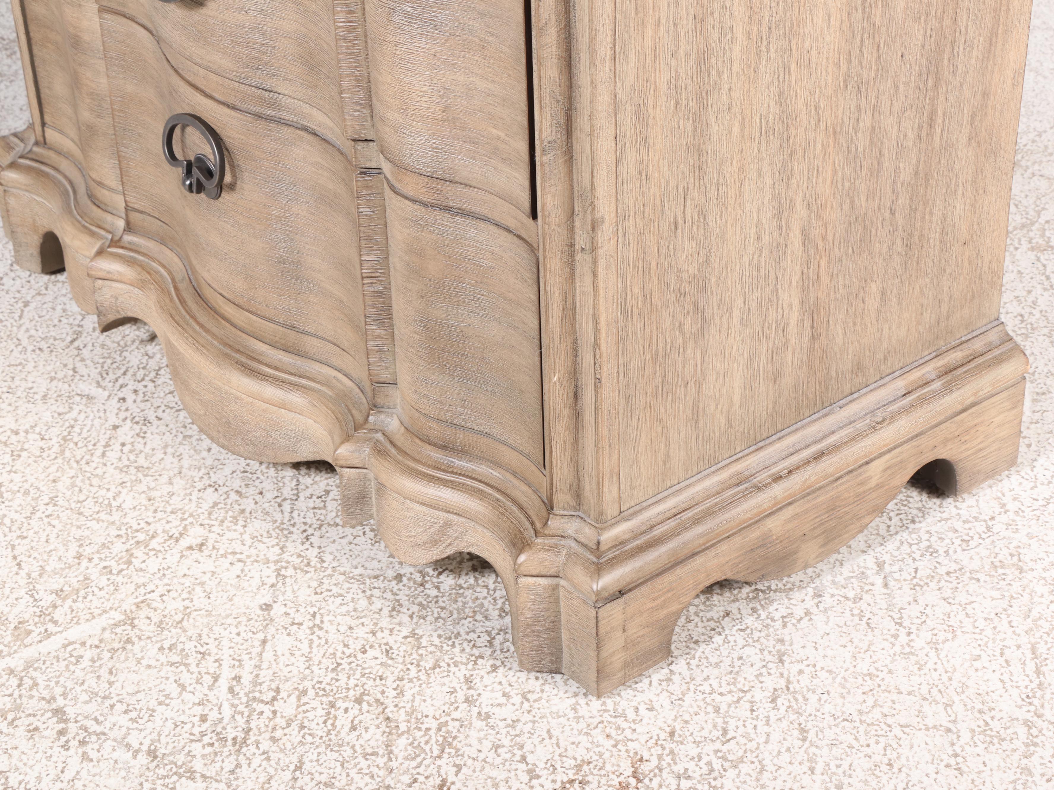 Pair of Hooker Furniture Three Drawer Nightstands with Power