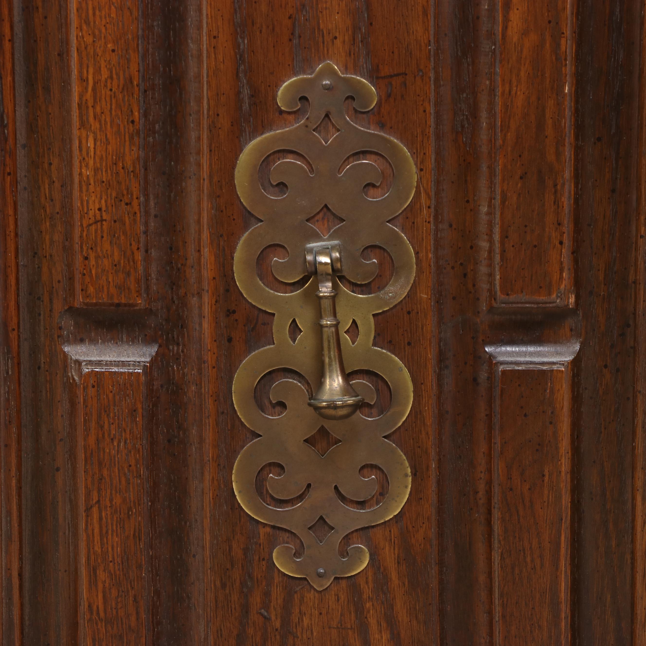 C.R. Atkin Co. Colonial Revival Style Walnut Dresser, Mid to Late 20th Century