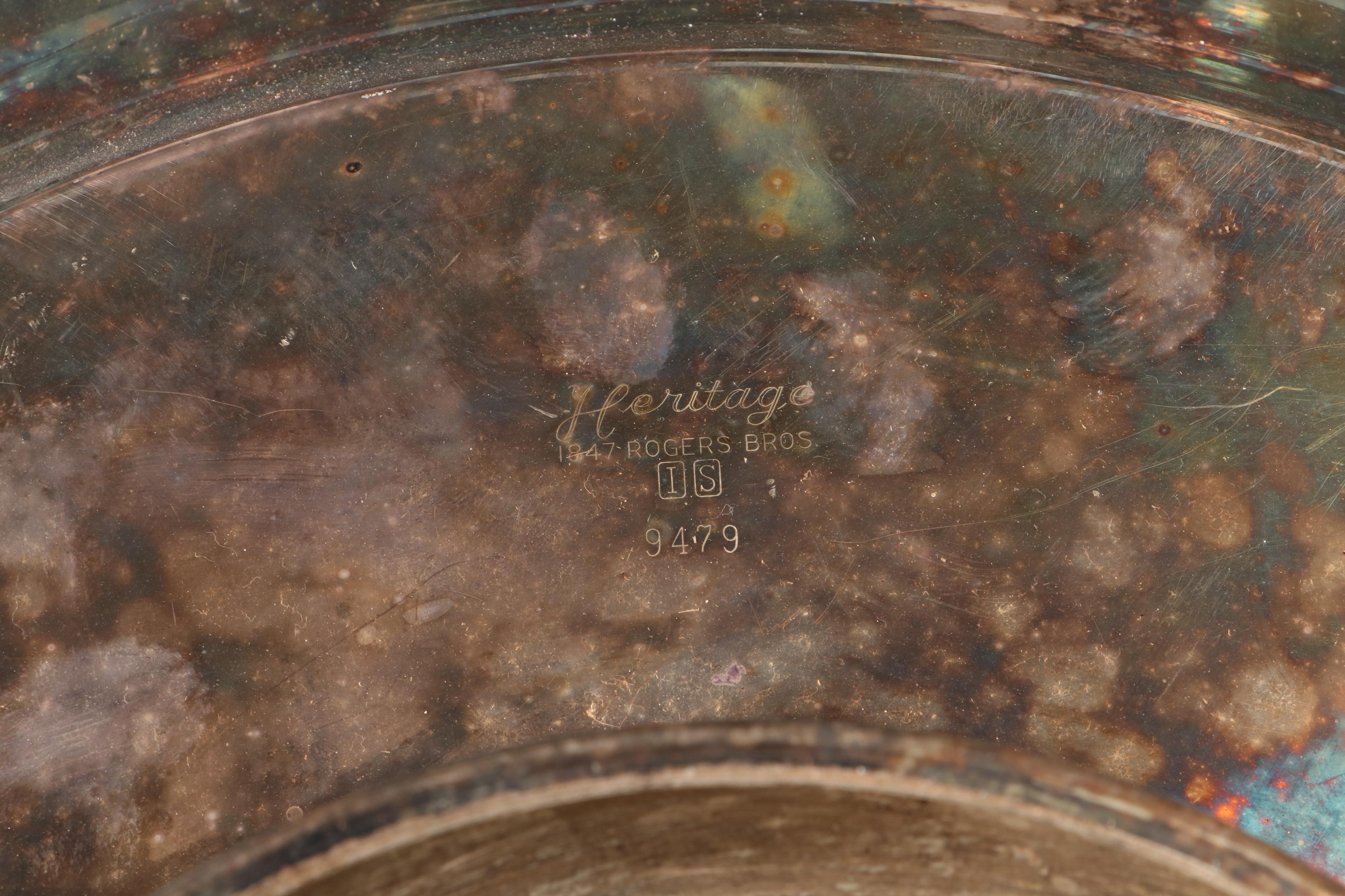 James Simpson Aesthetic Movement Pitcher with Silver Plate and Metal Collection