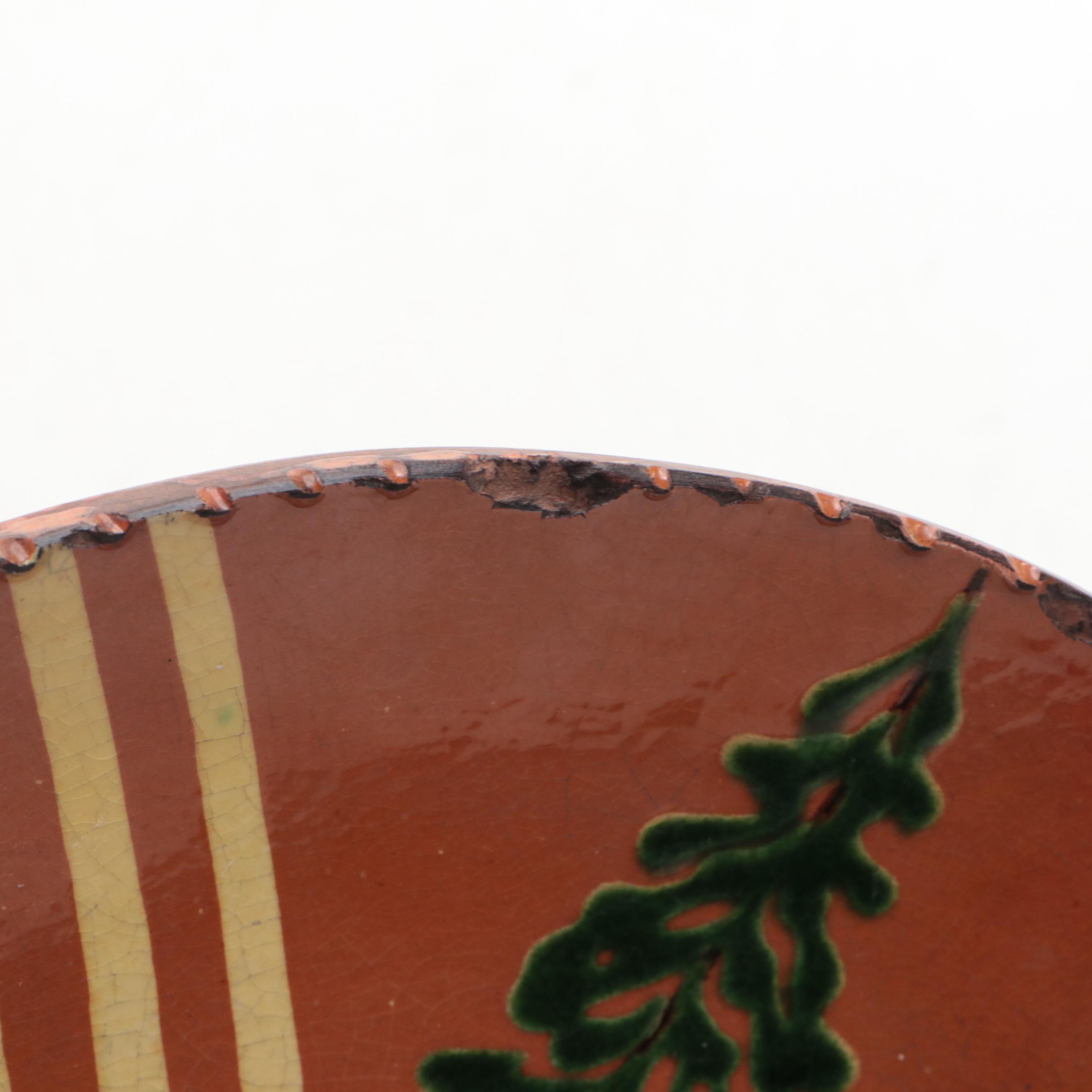 Turtle Creek Pottery, Cabin Craft by Cazan, Crocker & Springer Redware Decor