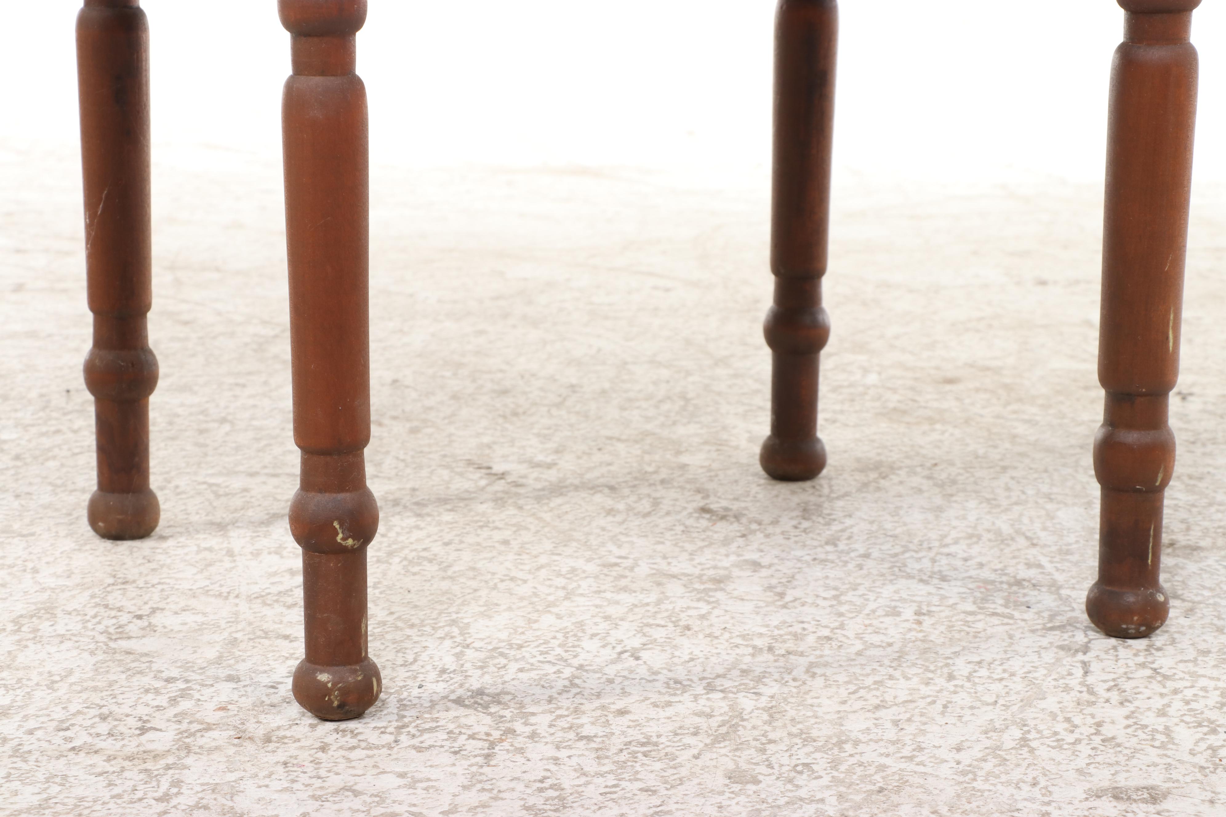 Federal Style Hardwood "Martha Washington" Sewing Stand