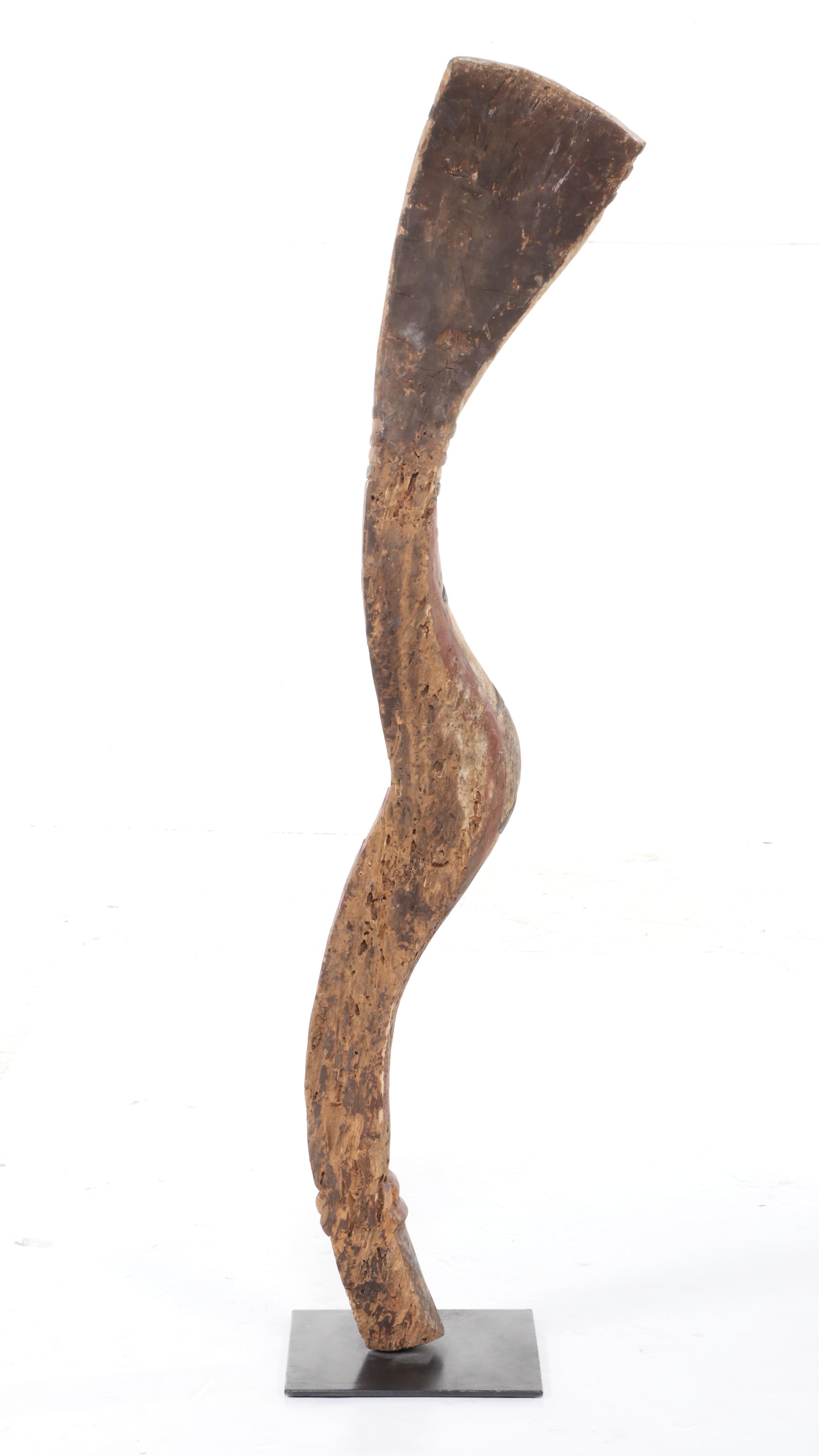 West African Guinea Baga Snake Sculpture