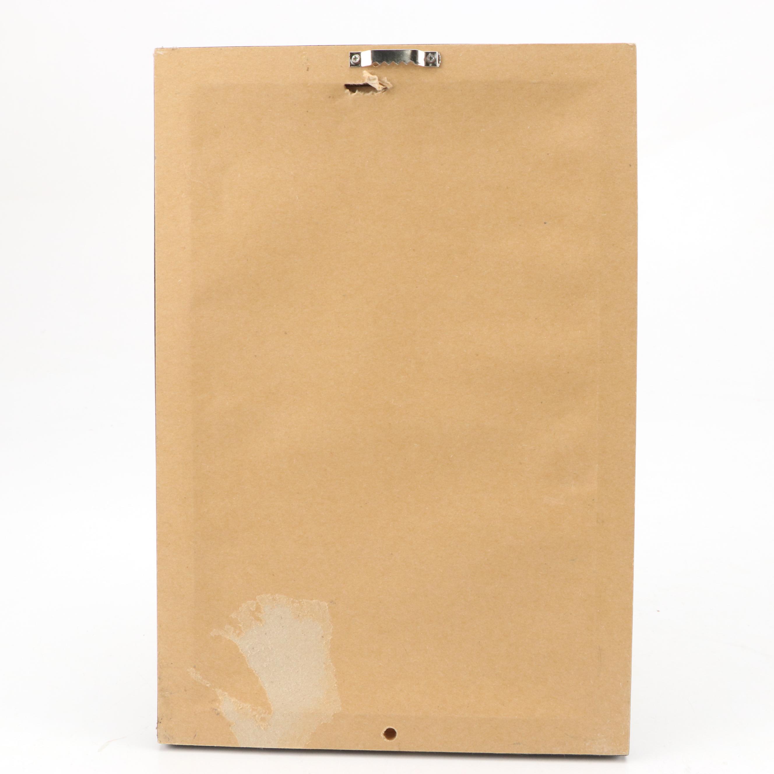 Pam J. Rankin Hults Hand-Colored Paper Cutting Folk Art