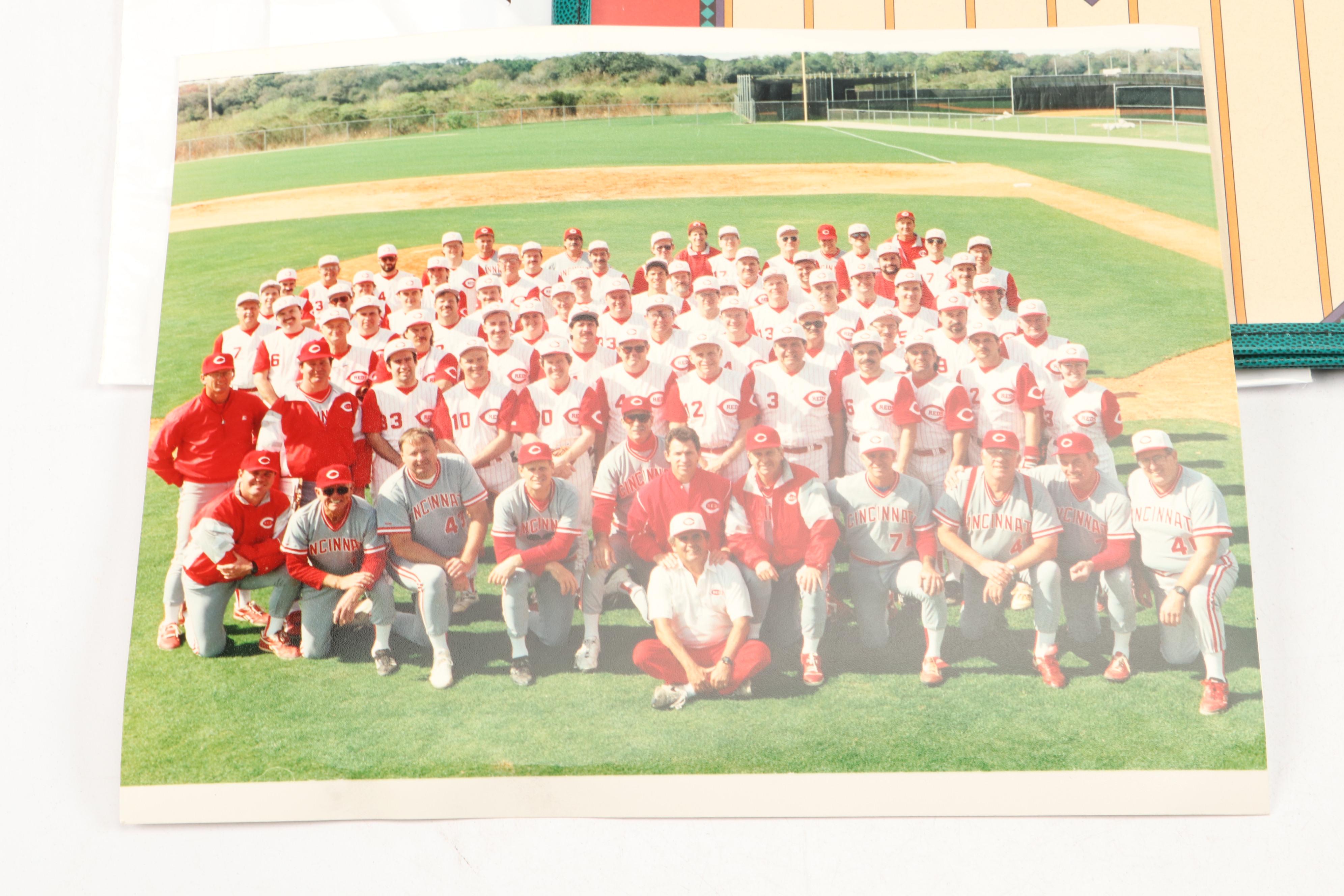 The Danbury Mint Replica Forbes Field with Cincinnati Reds Jersey and More
