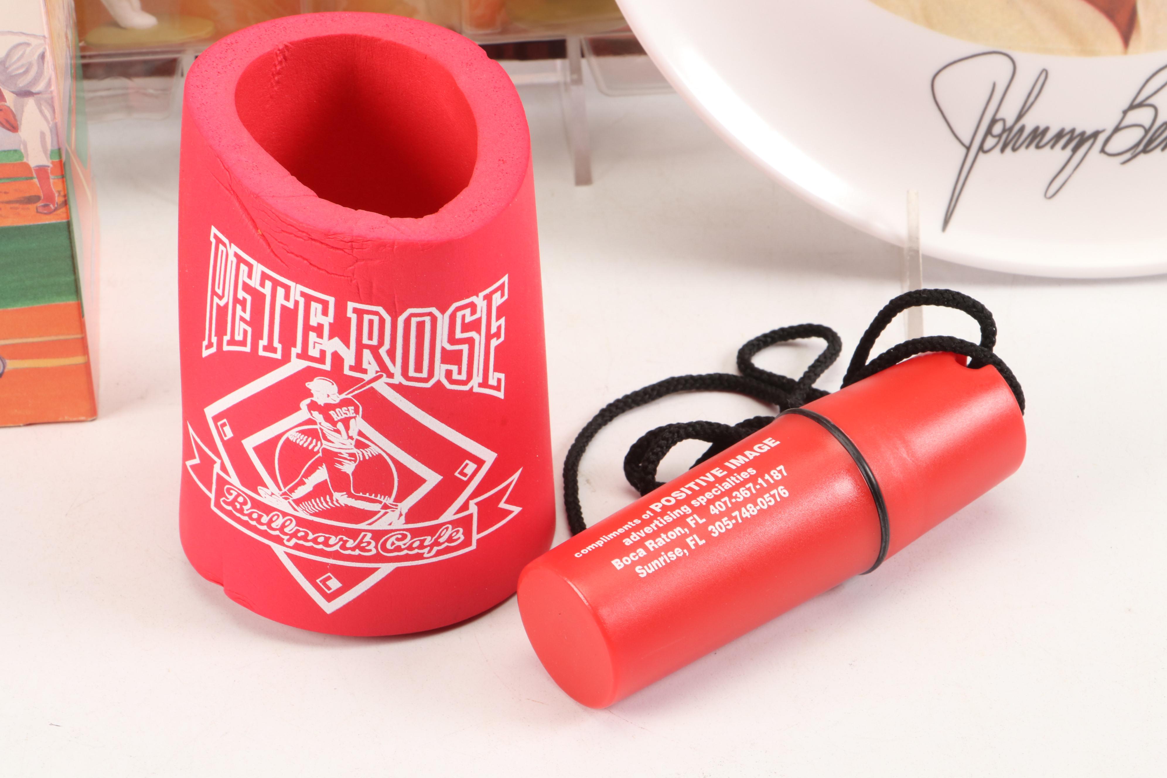 The Danbury Mint Replica Forbes Field with Cincinnati Reds Jersey and More