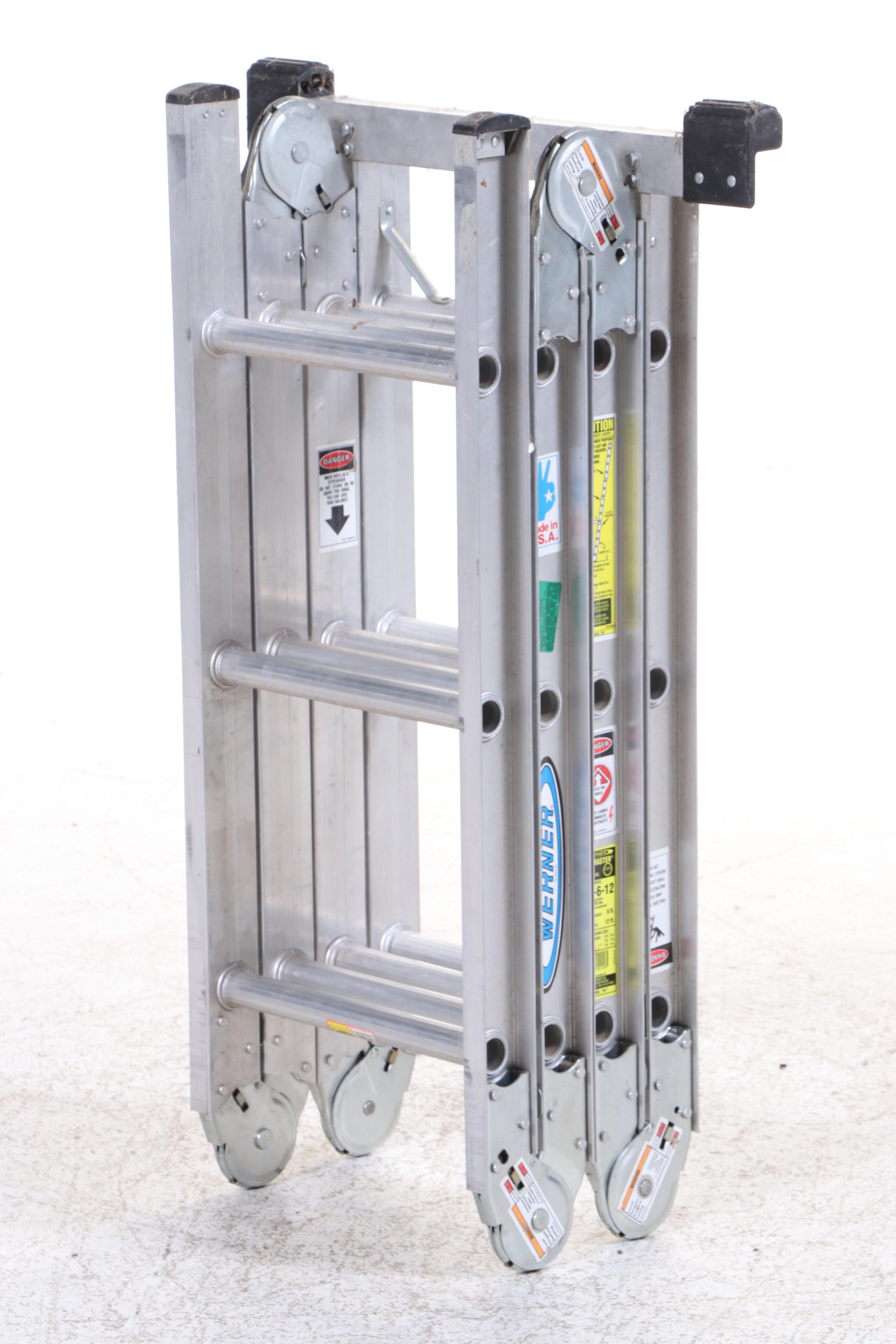 Werner M2-6-12 Job-Master Type II Aluminum Ladder
