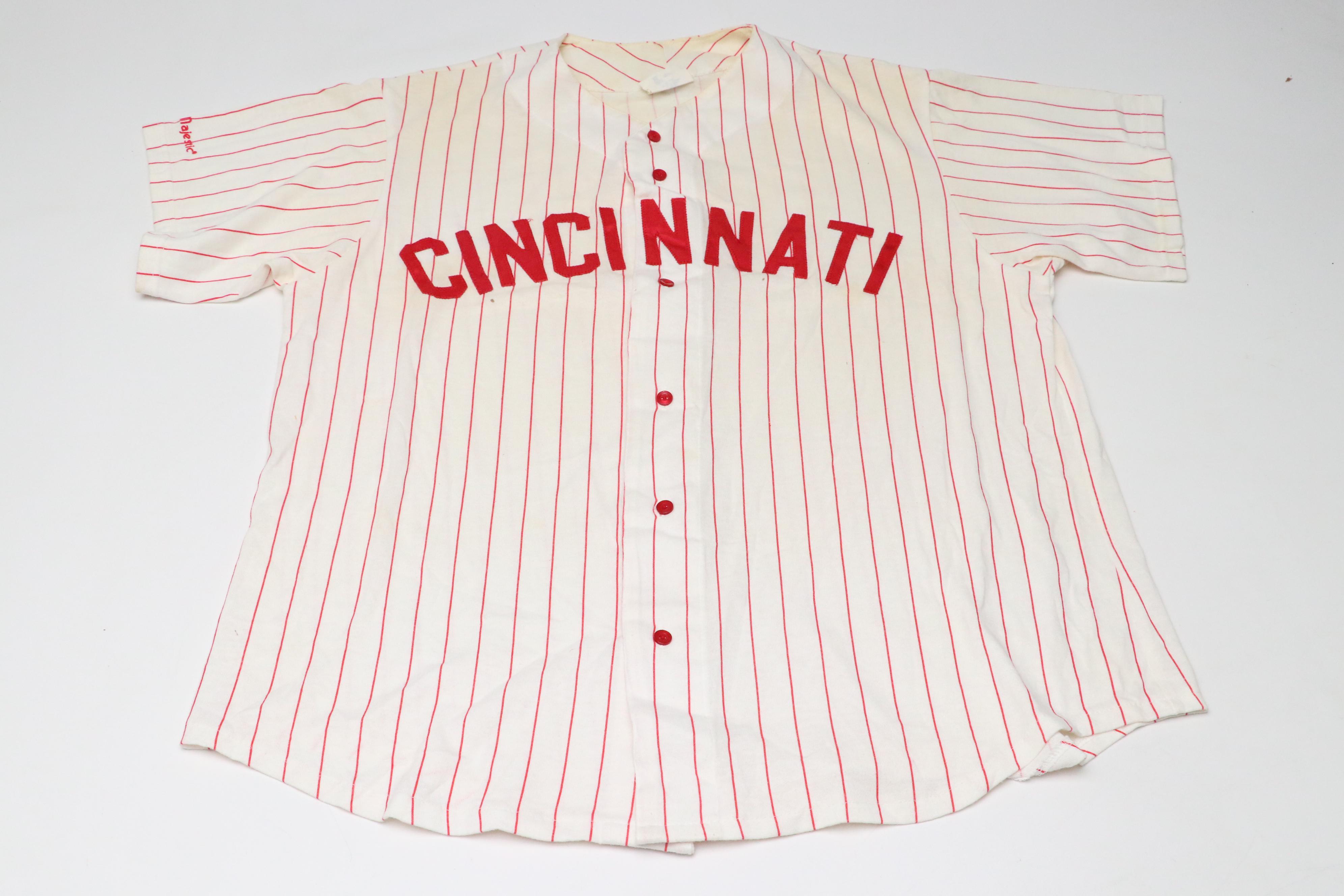The Danbury Mint Replica Forbes Field with Cincinnati Reds Jersey and More