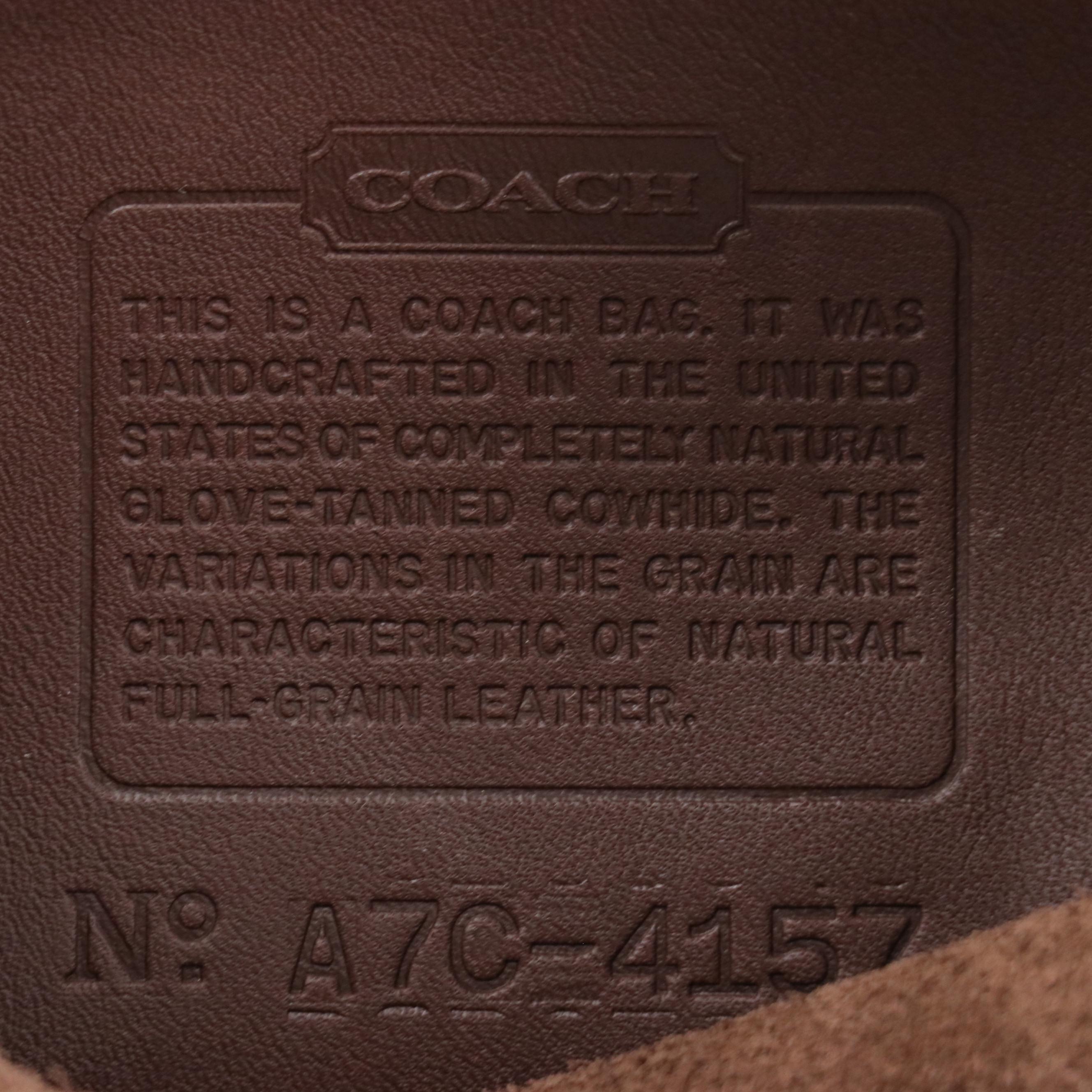 Coach SoHo Buckle Bag 4157 and Belt 8400 in Glove-Tanned Cowhide