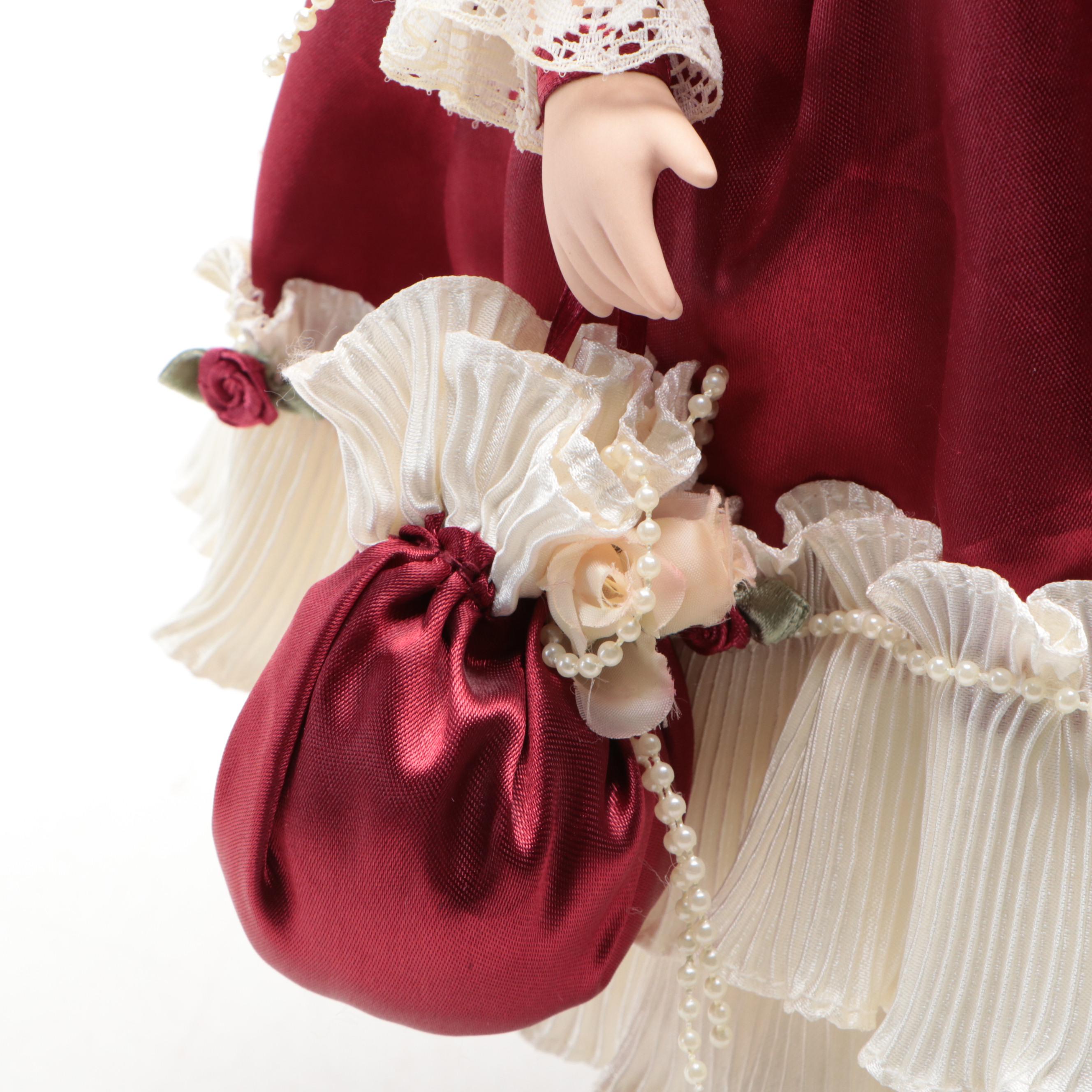 Duck House Porcelain Doll