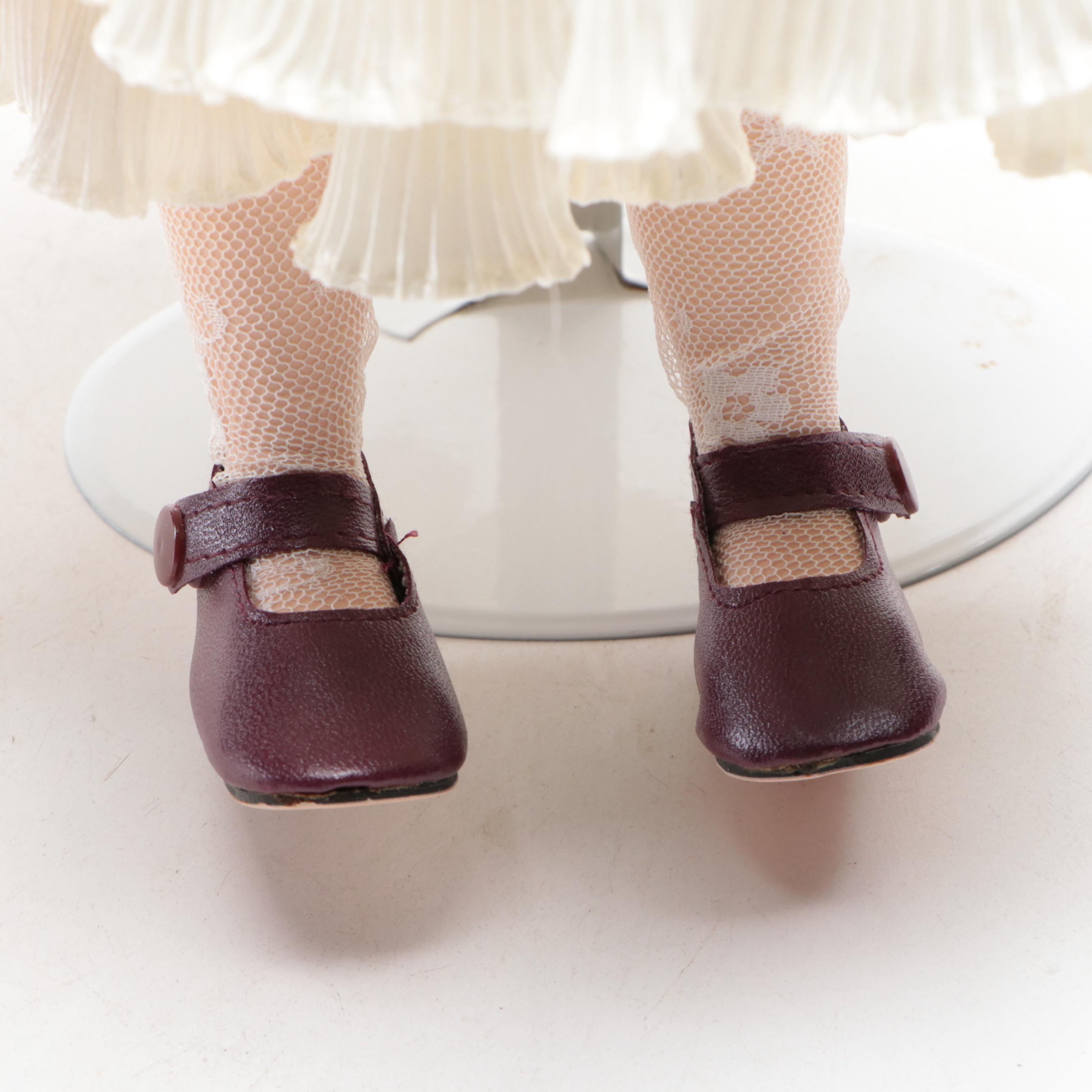 Duck House Porcelain Doll