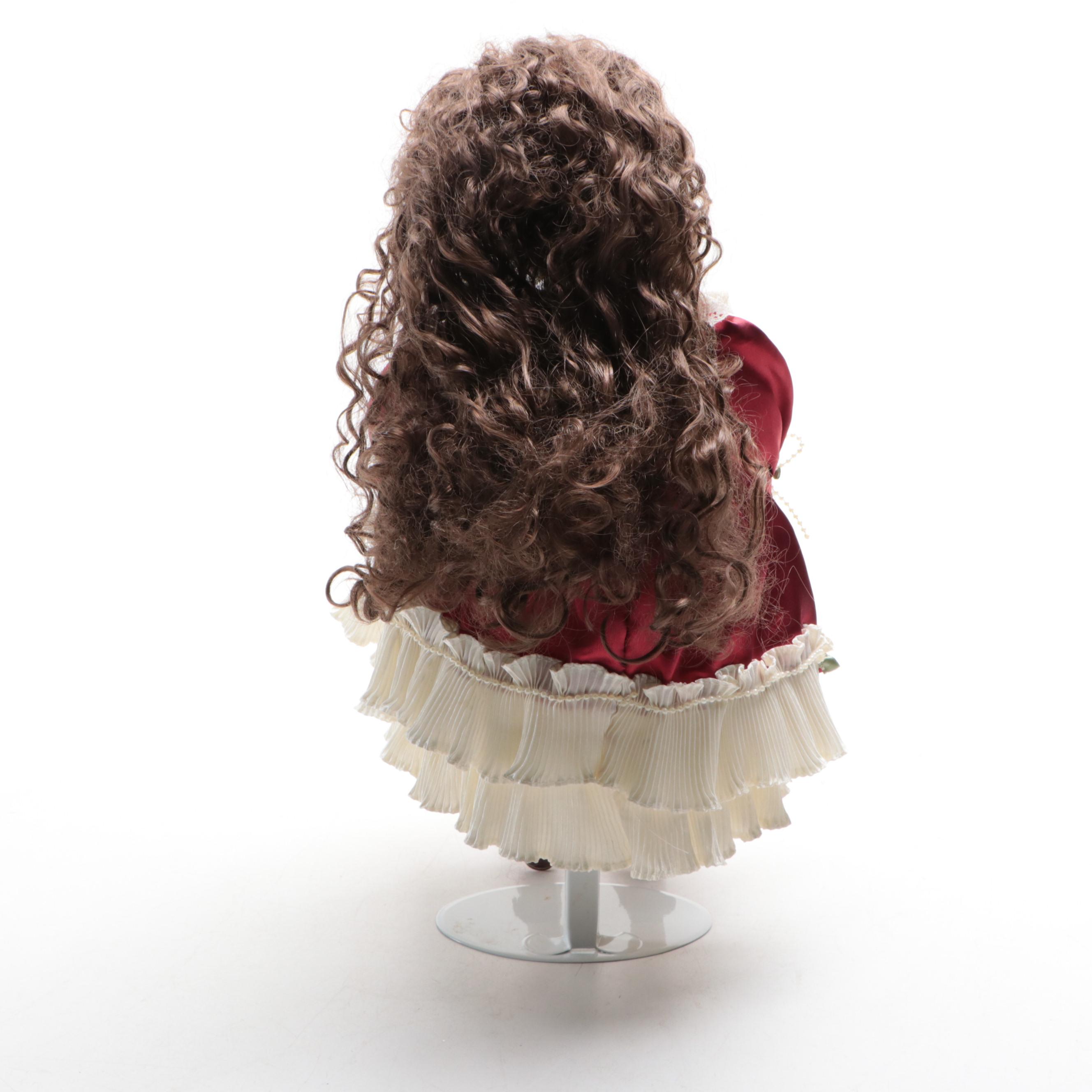 Duck House Porcelain Doll