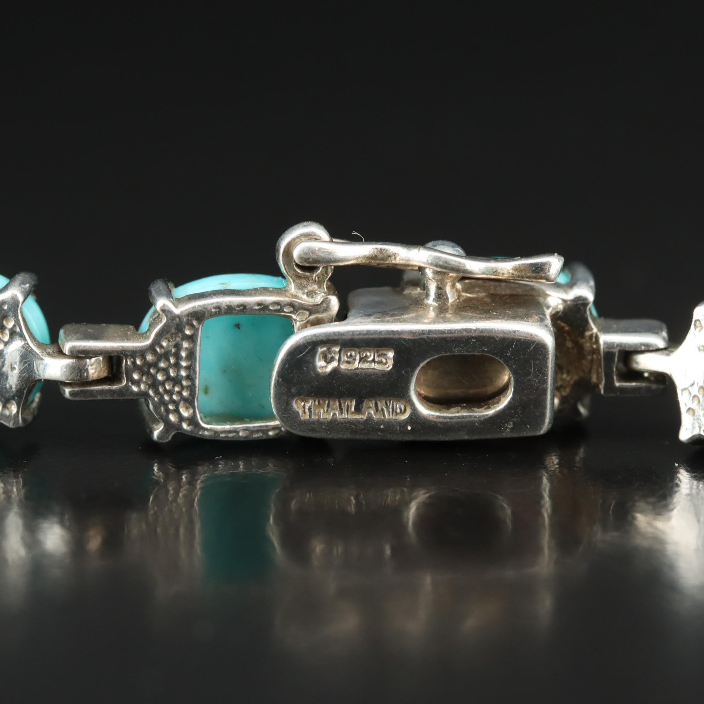 Sterling Turquoise Necklace