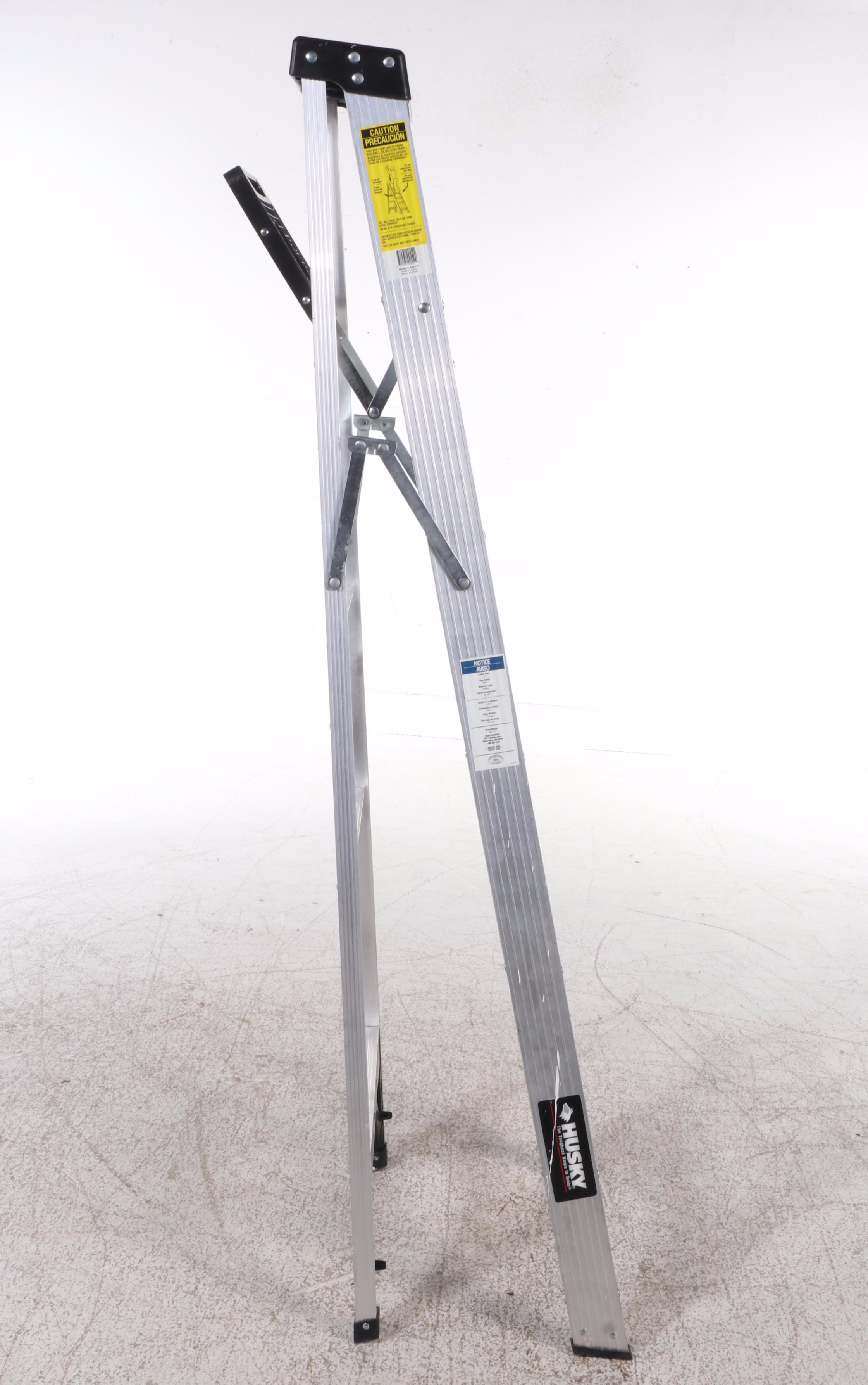 Husky Model ASL1-6 6' Aluminum Folding Step Ladder