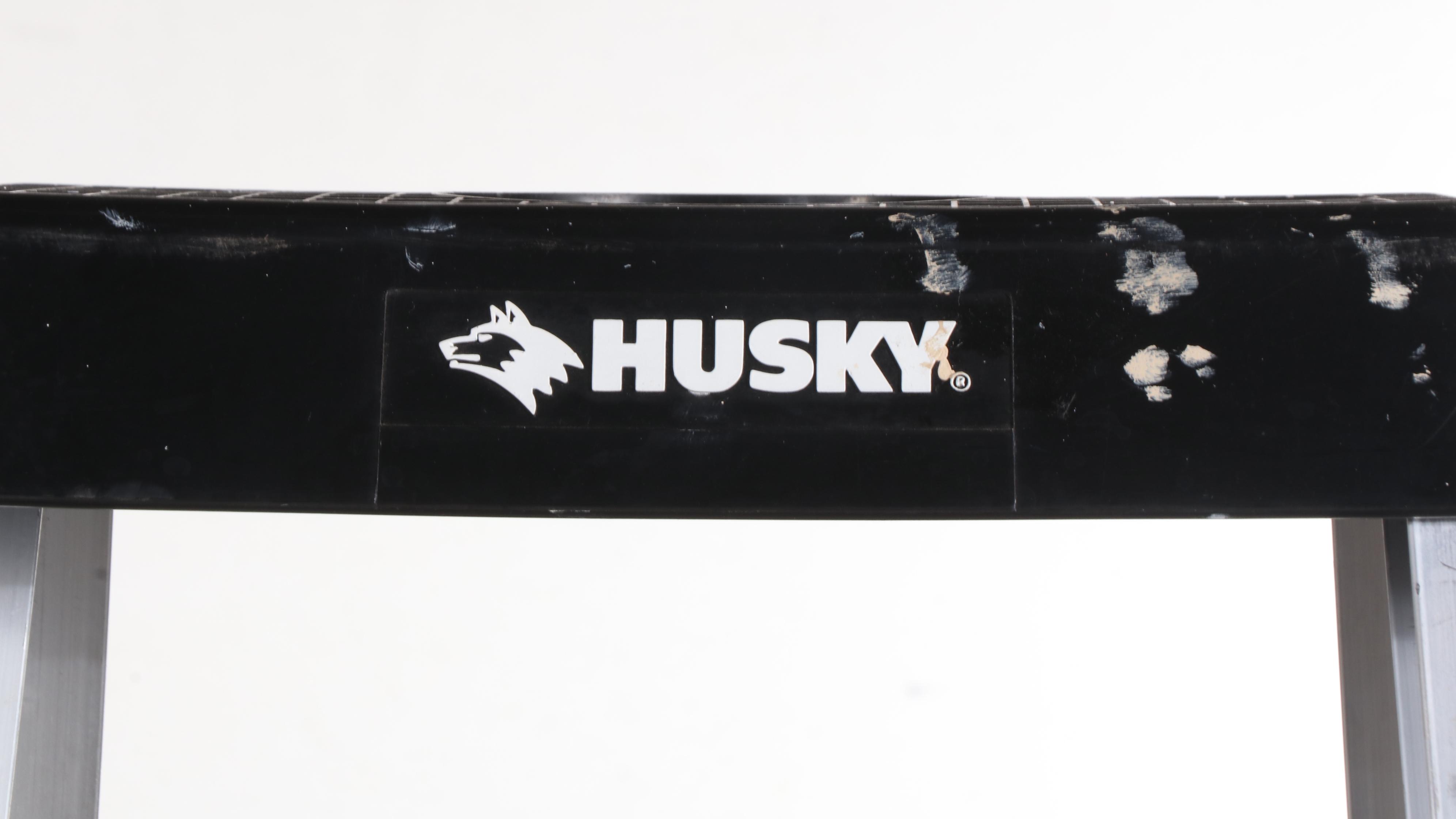 Husky Model ASL1-6 6' Aluminum Folding Step Ladder