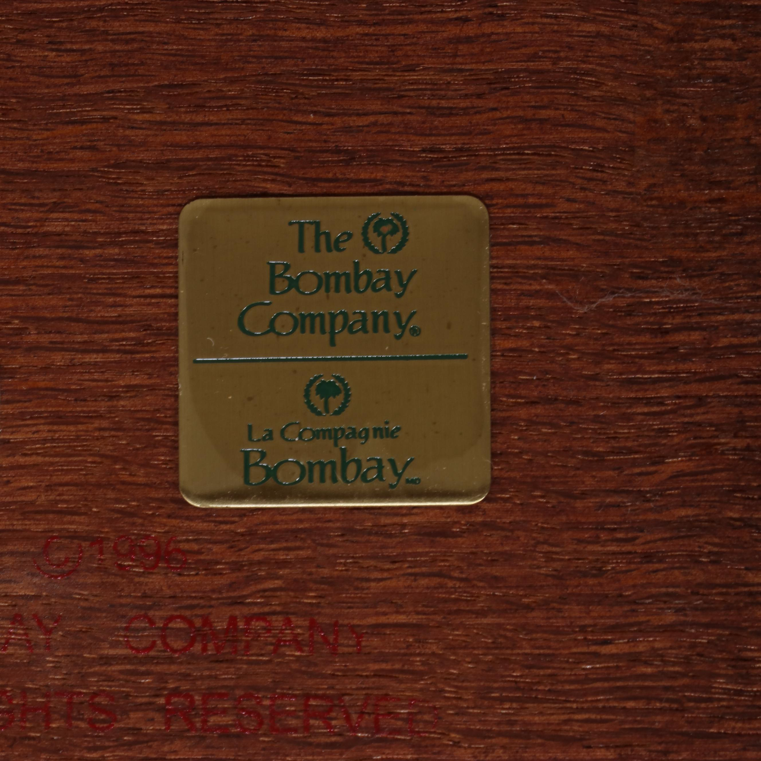 The Bombay Company French Empire  Style Mahogany Pedestal