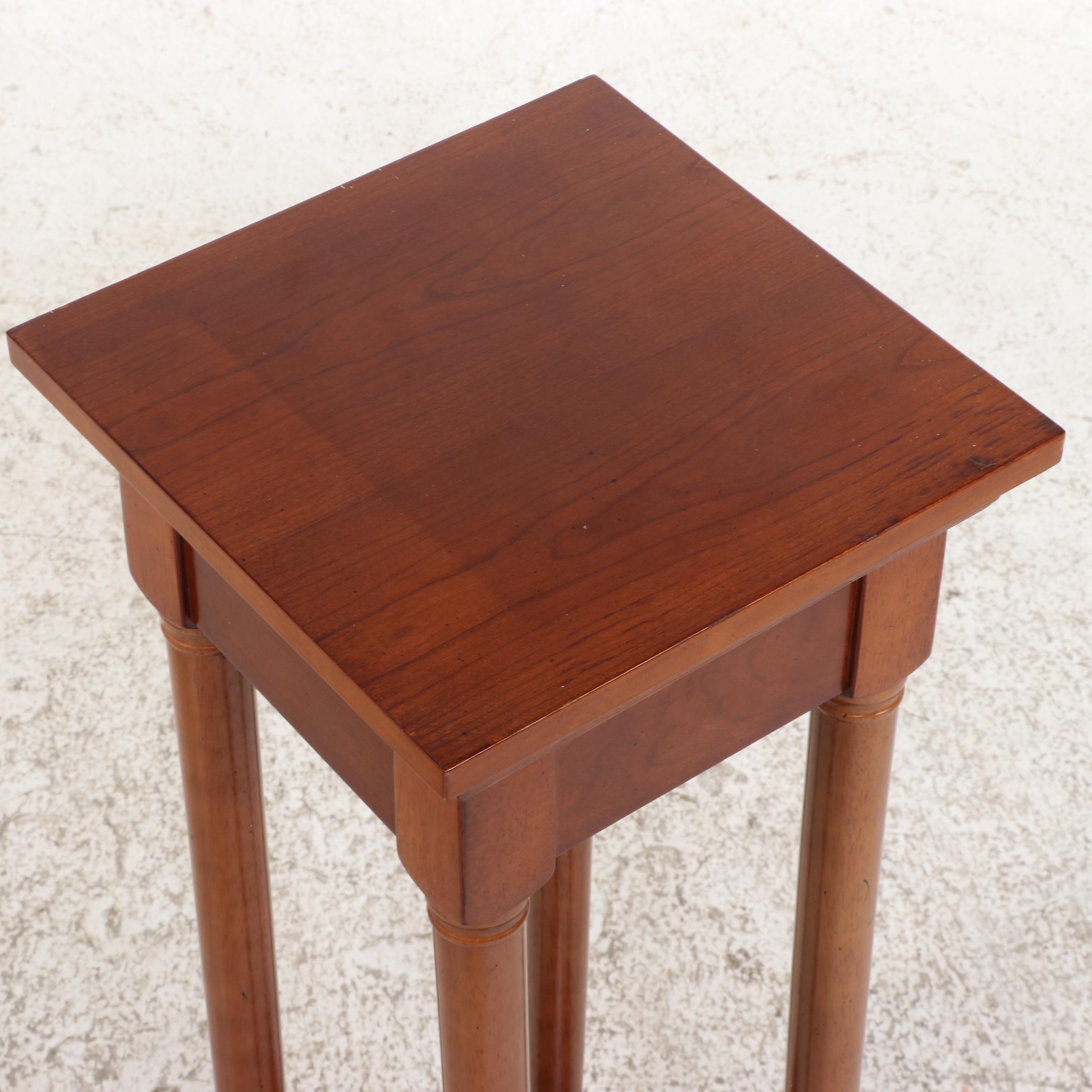 The Bombay Company French Empire  Style Mahogany Pedestal