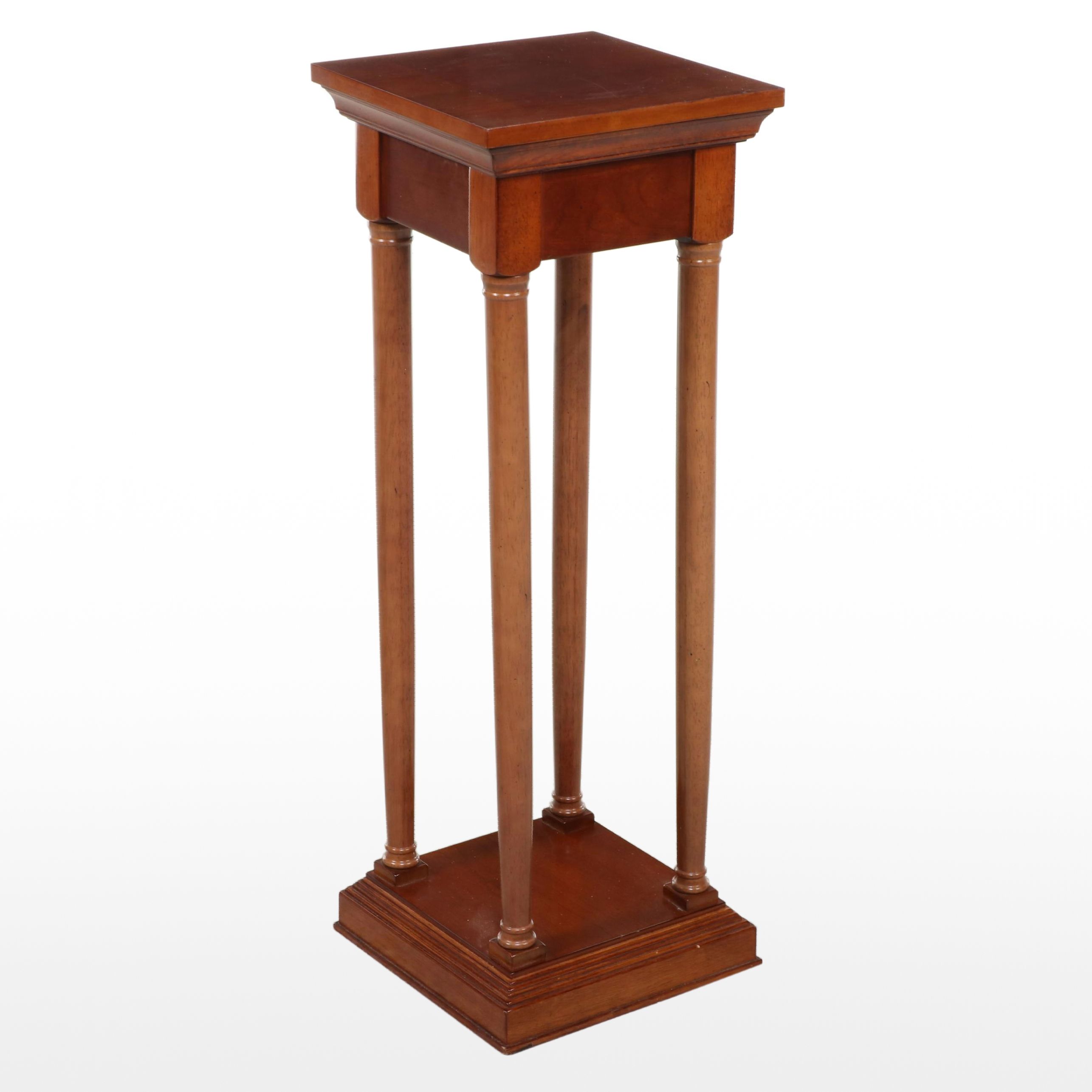 The Bombay Company French Empire  Style Mahogany Pedestal