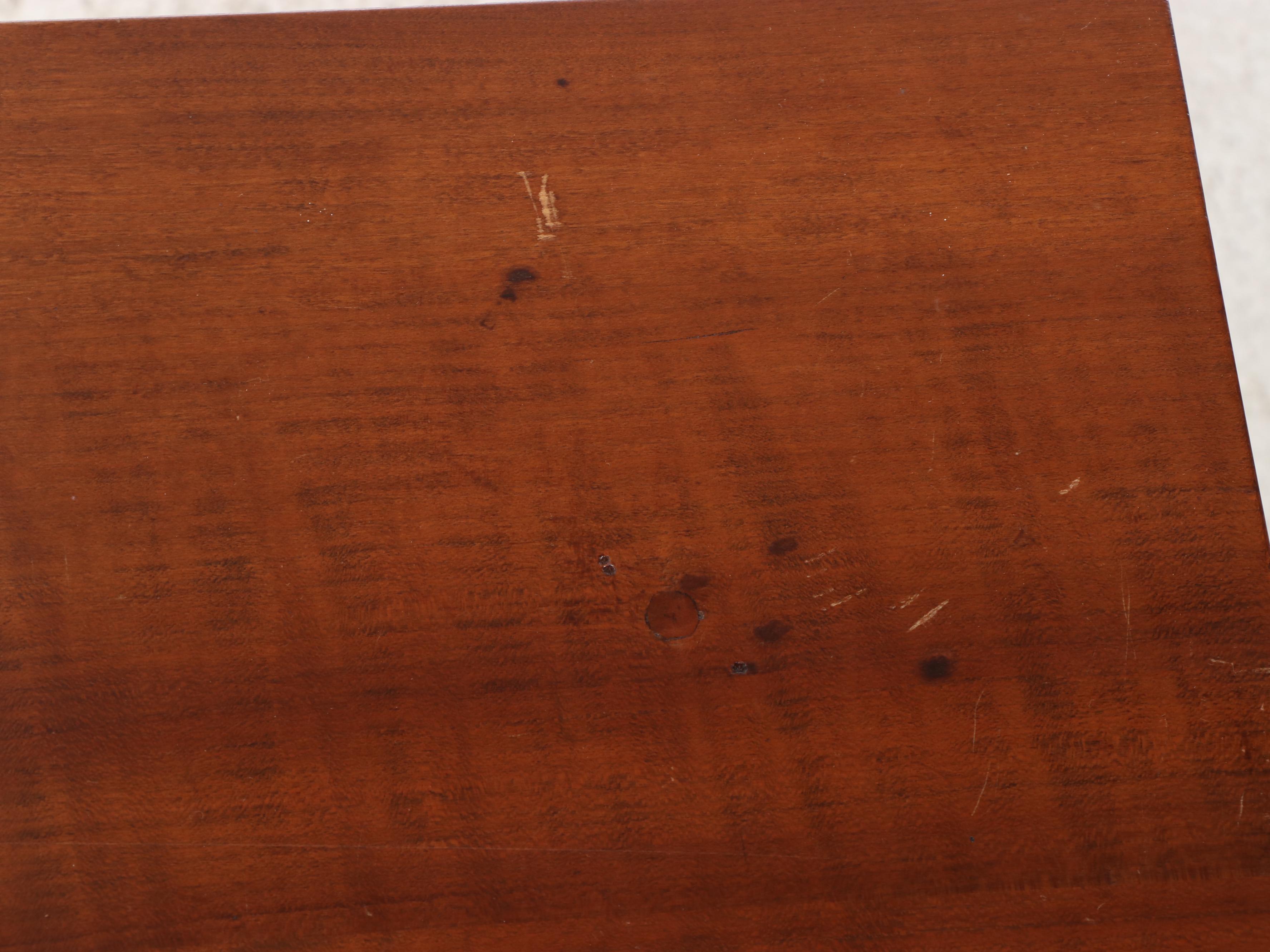 Queen Anne Style Cherrywood Lowboy, Late 19th/Early 20th Century