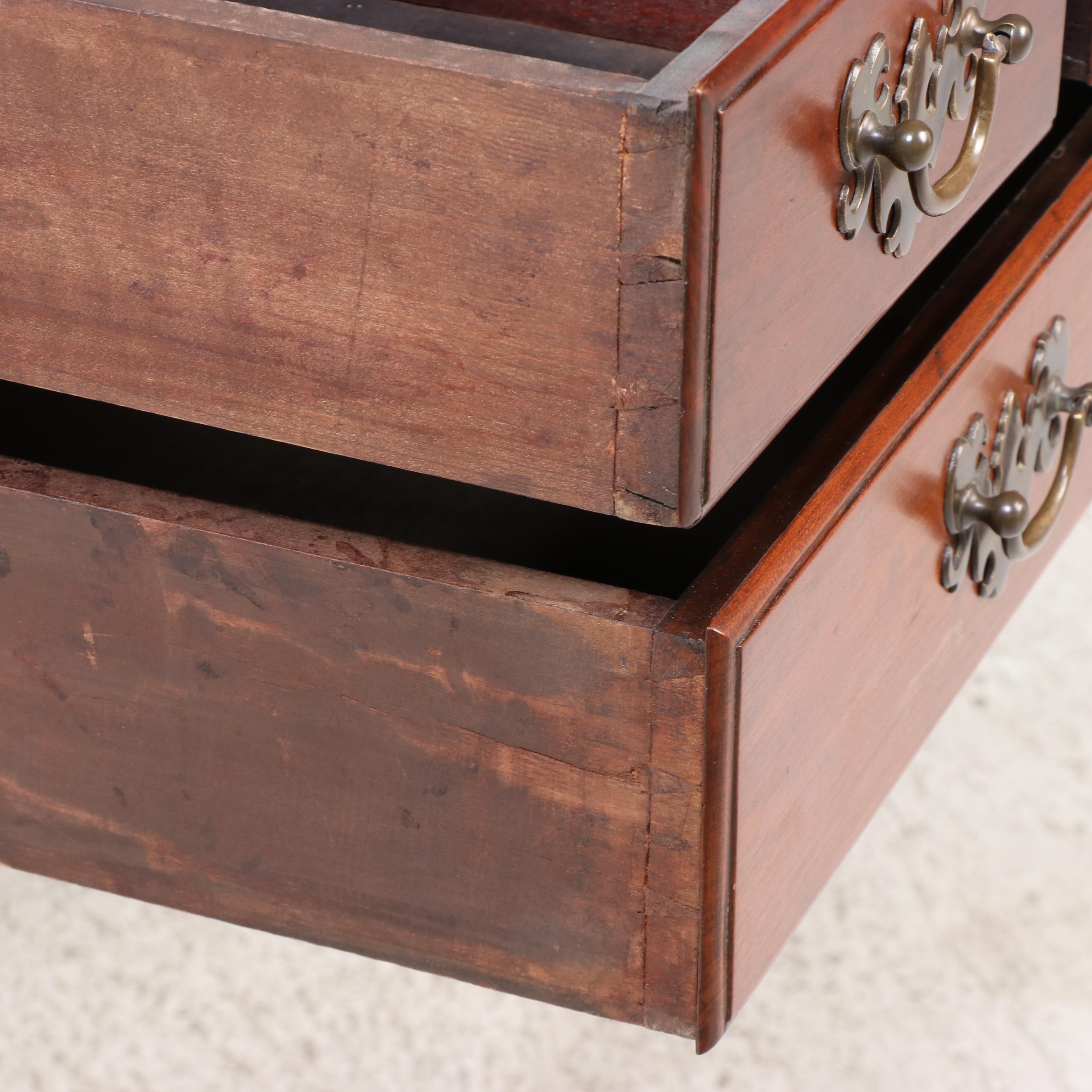 Queen Anne Style Cherrywood Lowboy, Late 19th/Early 20th Century